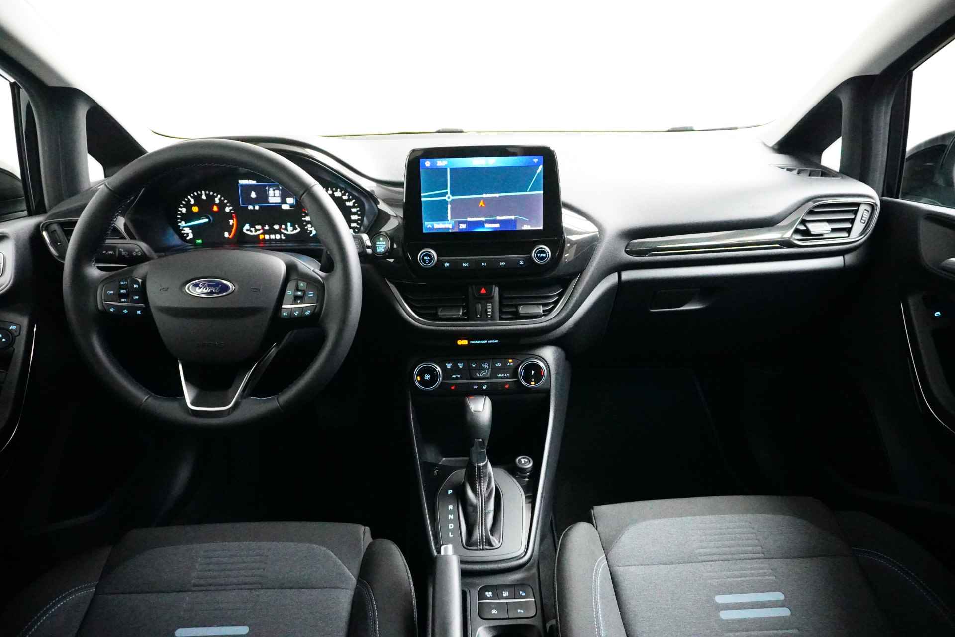 Ford Fiesta 1.0EB HYBRID ACTIVE AUTOMAAT | WINTERPACK | CAMERA | STANDVERWARMING | NAVI | LED | CRUISE | - 8/29