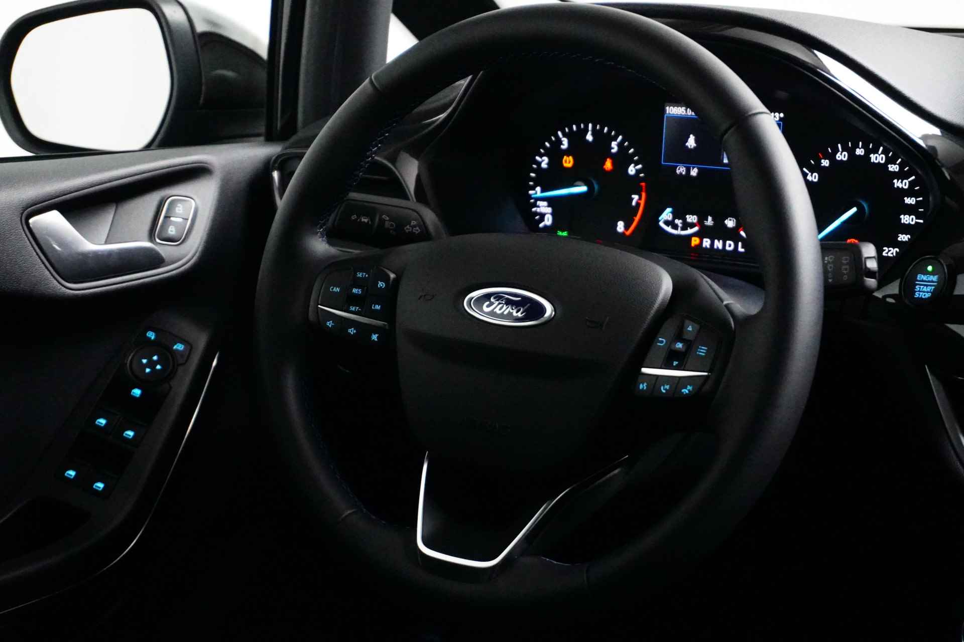 Ford Fiesta 1.0EB HYBRID ACTIVE AUTOMAAT | WINTERPACK | CAMERA | STANDVERWARMING | NAVI | LED | CRUISE | - 9/29