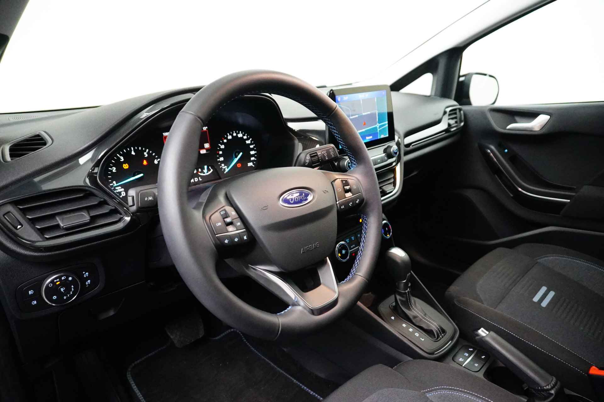Ford Fiesta 1.0EB HYBRID ACTIVE AUTOMAAT | WINTERPACK | CAMERA | STANDVERWARMING | NAVI | LED | CRUISE | - 13/29