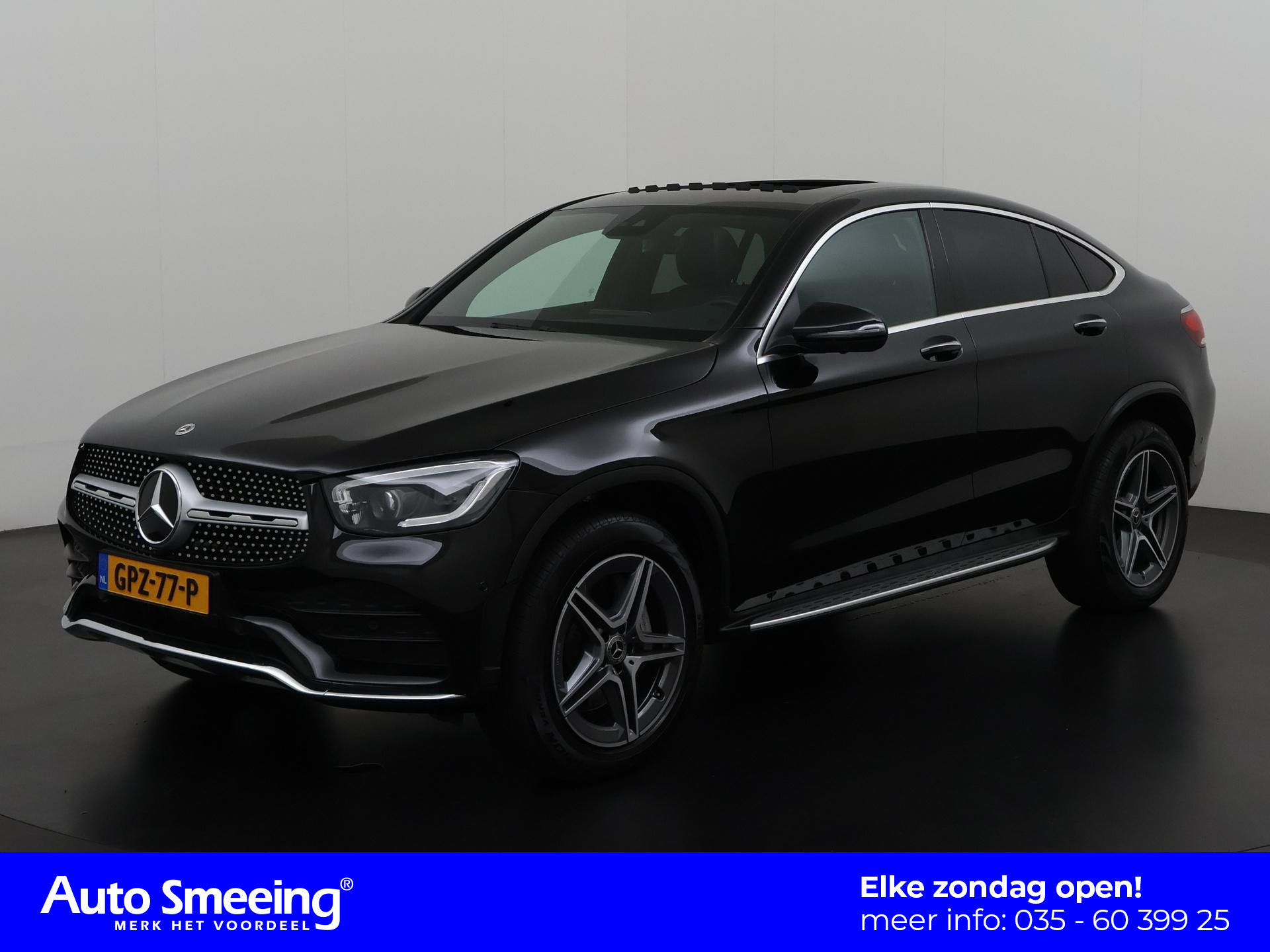 Mercedes-Benz GLC-klasse Coupé 300e 4MATIC Premium AMG | Schuifdak | Camera | Carplay | Zondag open!