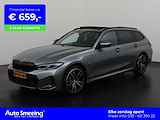 BMW 3-serie Touring 330e xDrive M Sport Shadow | Panoramadak | Trekhaak | 360 Camera | Elek stoelbed. | Zondag open!