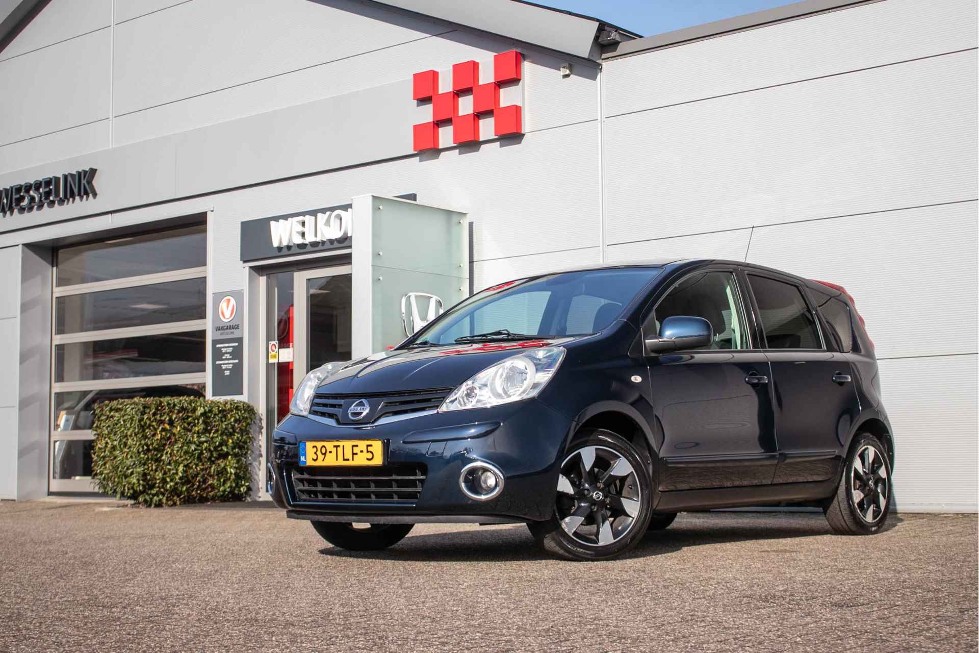 Nissan Note 1.6 Life + Automaat Incl. nwe APK en aflevercontrole | Dealer onderh. | Cruise | Clima - 11/30