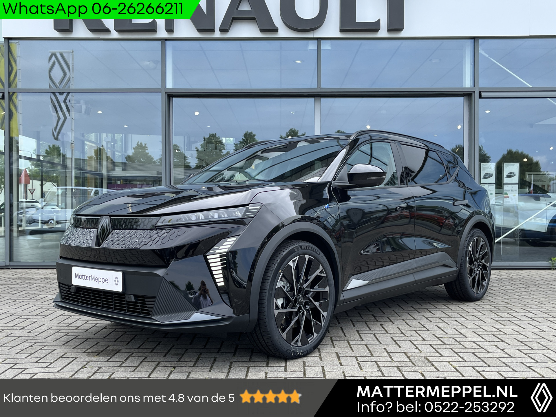 Renault Scénic E-Tech EV87 long range esprit Alpine | Solarbay Panodak | pack advanced driving assist & augmented vision | Harman Kardon