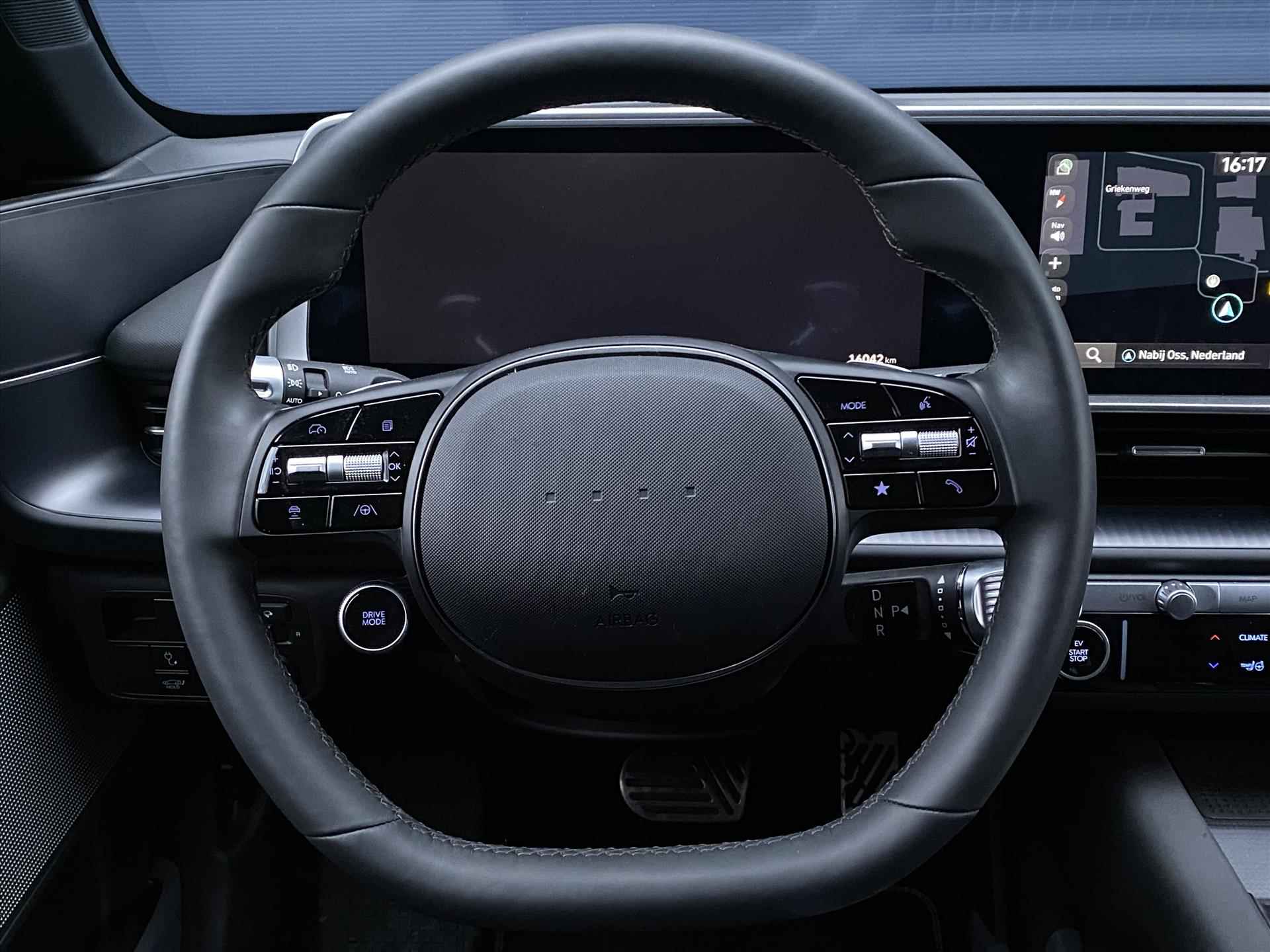 Hyundai Ioniq 6 77,4 kWh 229pk RWD Connect | Navigatie | Climate Control | Cruise Control | Camera | Parkeersensoren V+A | Stoel en Stuur Verwarming | - 16/36