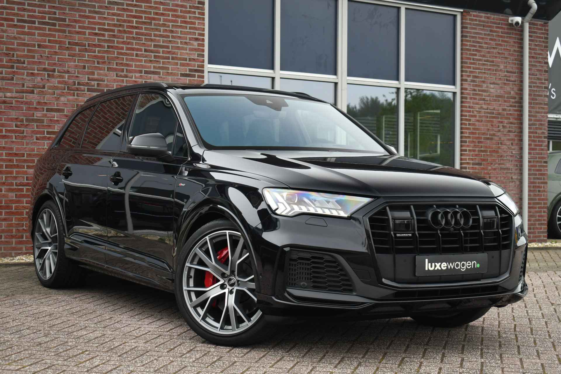 Audi Q7 55 TFSI e quattro S-Line Pano ACC 22inch Optic-Black Softclose Memory - 37/44