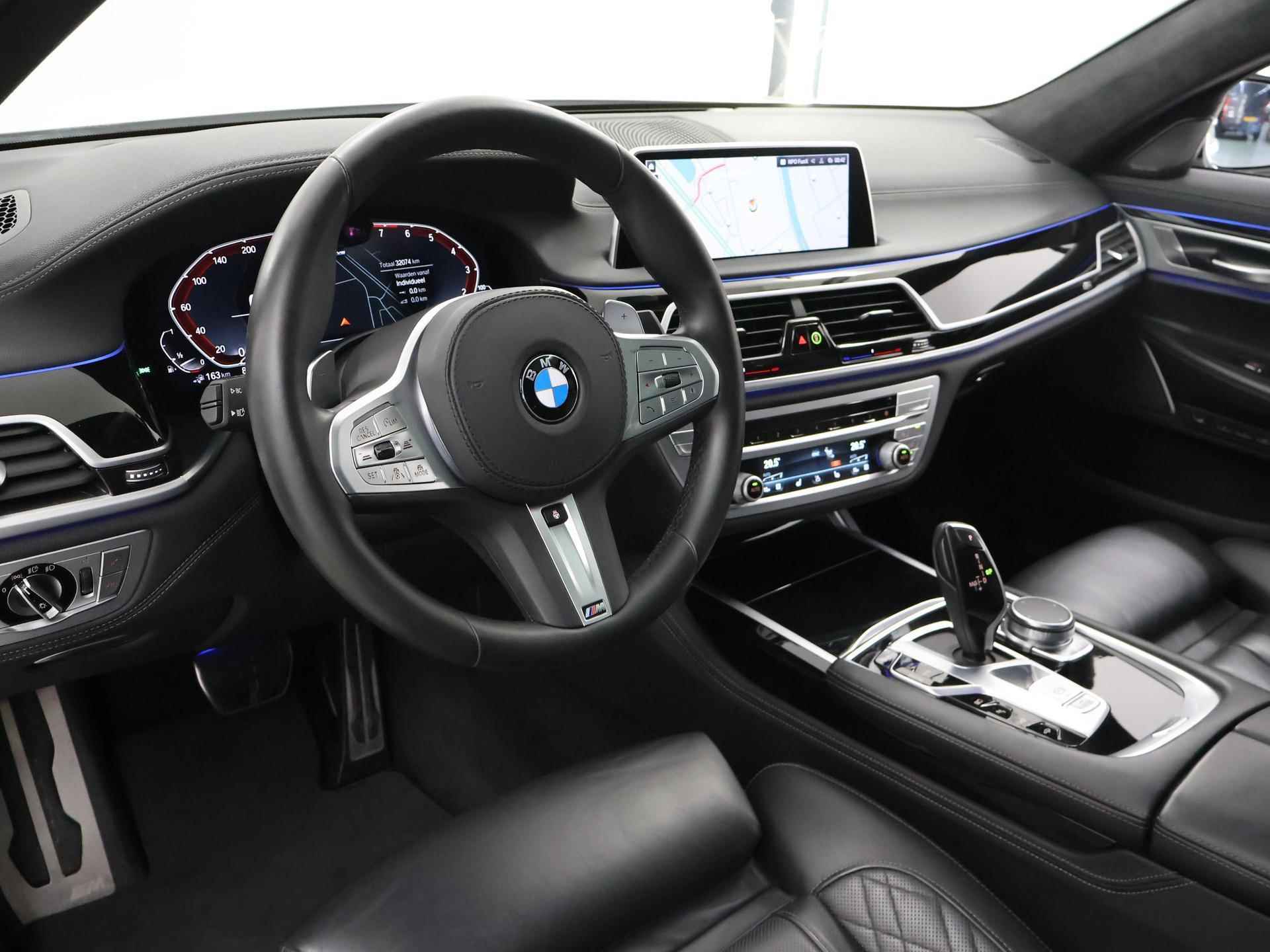 BMW 7-serie 745e High Executive | M-Pakket | Ele. verstelbare zetels + geheugen | Panoramadak | Harman/Kardon Audio | Digitaal Dashboard | Camera | Luchtvering | Adaptieve Cruise Control | HUD | Stuurverwarming | - 8/54