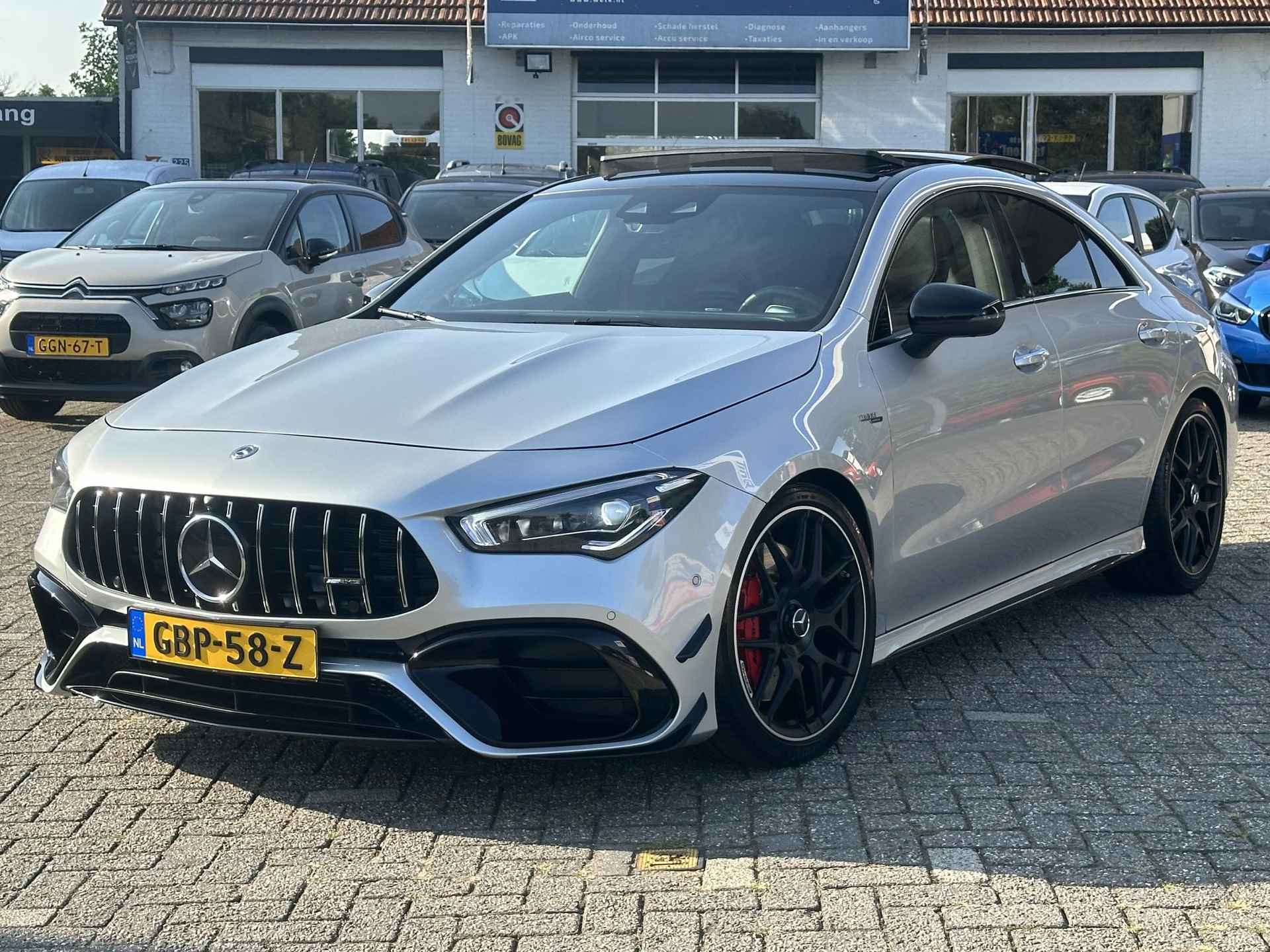 Mercedes-Benz CLA-klasse AMG 45 S 4MATIC+ PANO | KUIPSTOELEN | BOVAG!! - 2/30