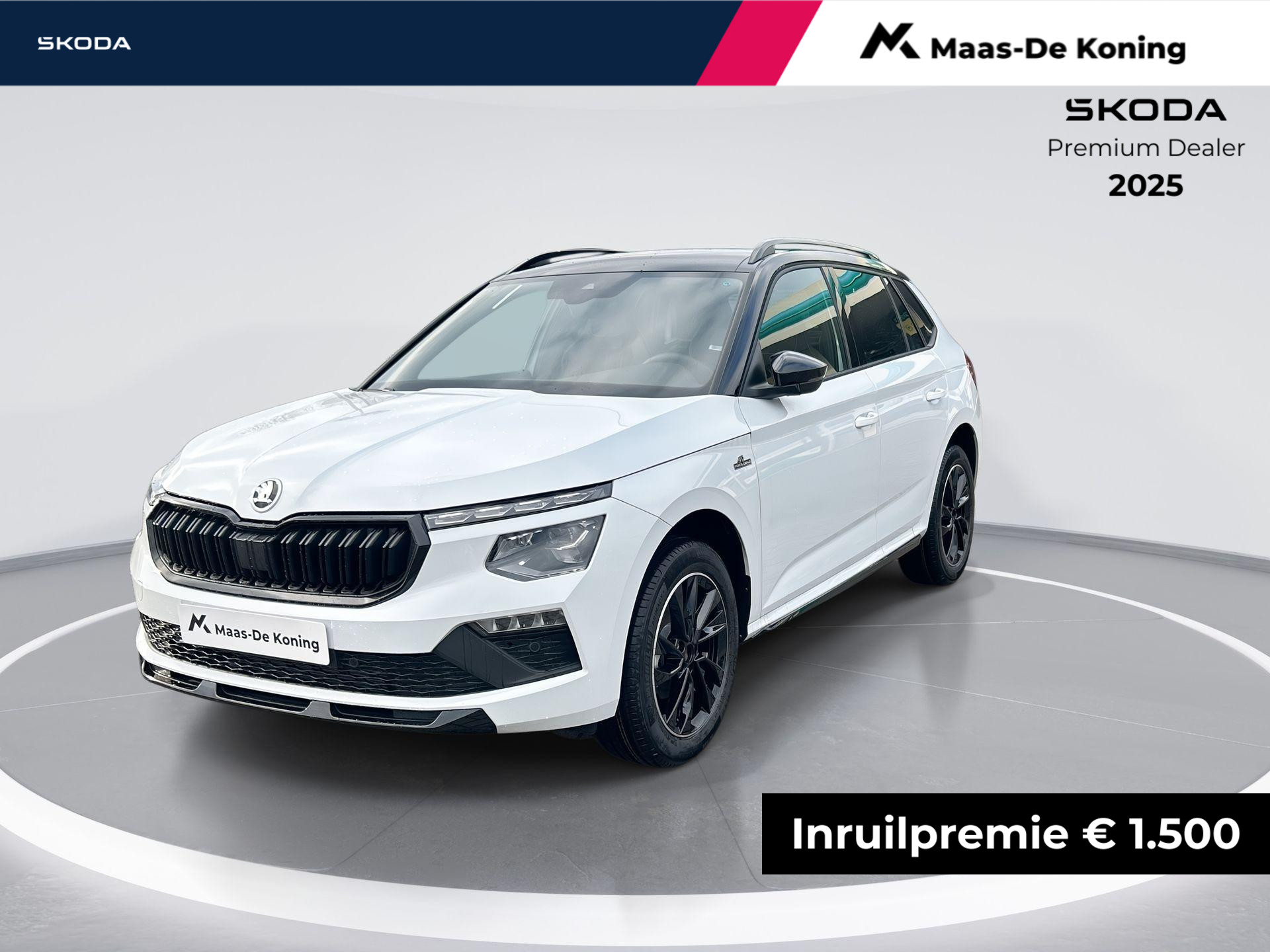 Škoda Kamiq Monte Carlo 1.0 TSI 85 kW / 115 PK SUV 6 versn. Ha SUV | Metallic Lak | 17'' Lichtmetalen Velgen | 1500,- inruilvoordeel!!