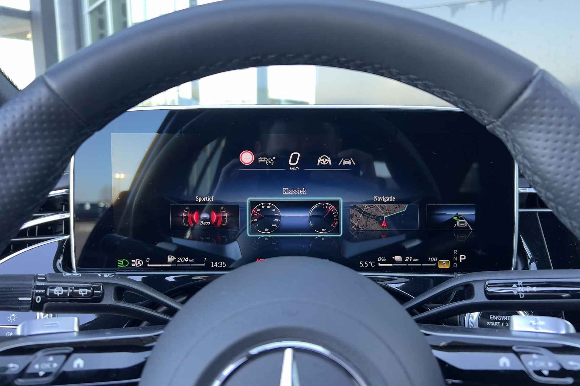 Mercedes-Benz E-klasse E 300e Estate Automaat AMG Line | MBUX Superscreen | Nightpakket | Leder Pakket | Distronic | Panoramadak | Airmatic | Stoelventilatie | 360° Camera | Trekhaak - 17/31