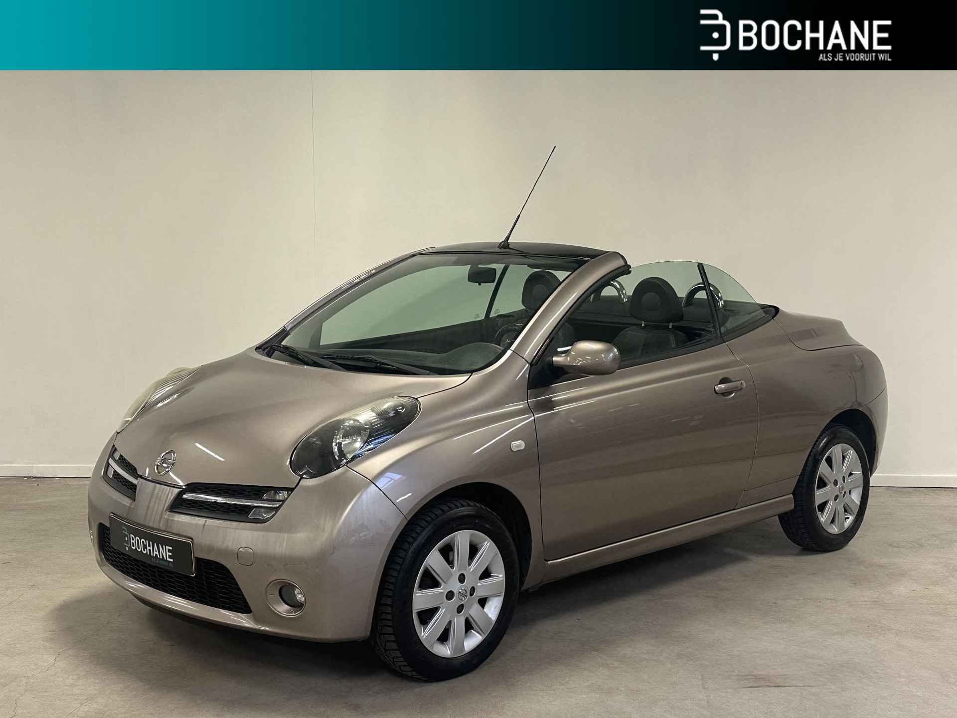 Nissan Micra C+C 1.6 Tekna | Karmann Cabriolet | Leer | Stoelverwarming | Automatische Airconditioning |