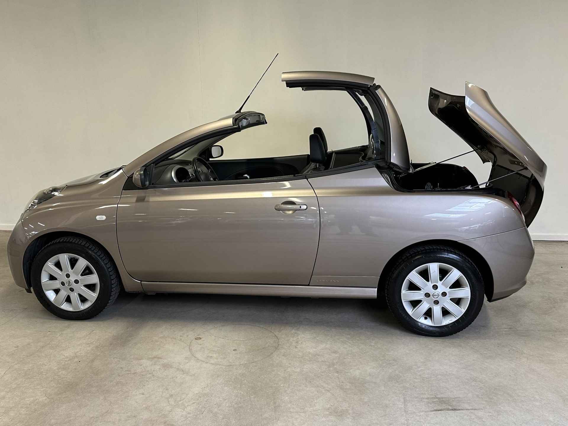 Nissan Micra C+C 1.6 Tekna | Karmann Cabriolet | Leer | Stoelverwarming | Automatische Airconditioning | - 14/38