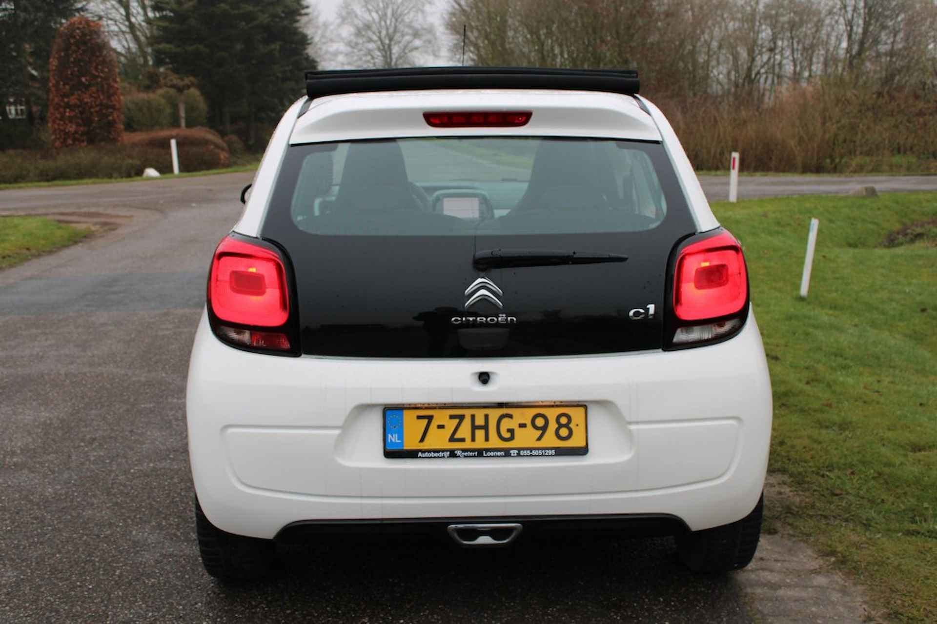 CITROEN C1 1.2 VTi 82pk Airscape Shine airco/bluetooth/camera/cabriodak - 20/33