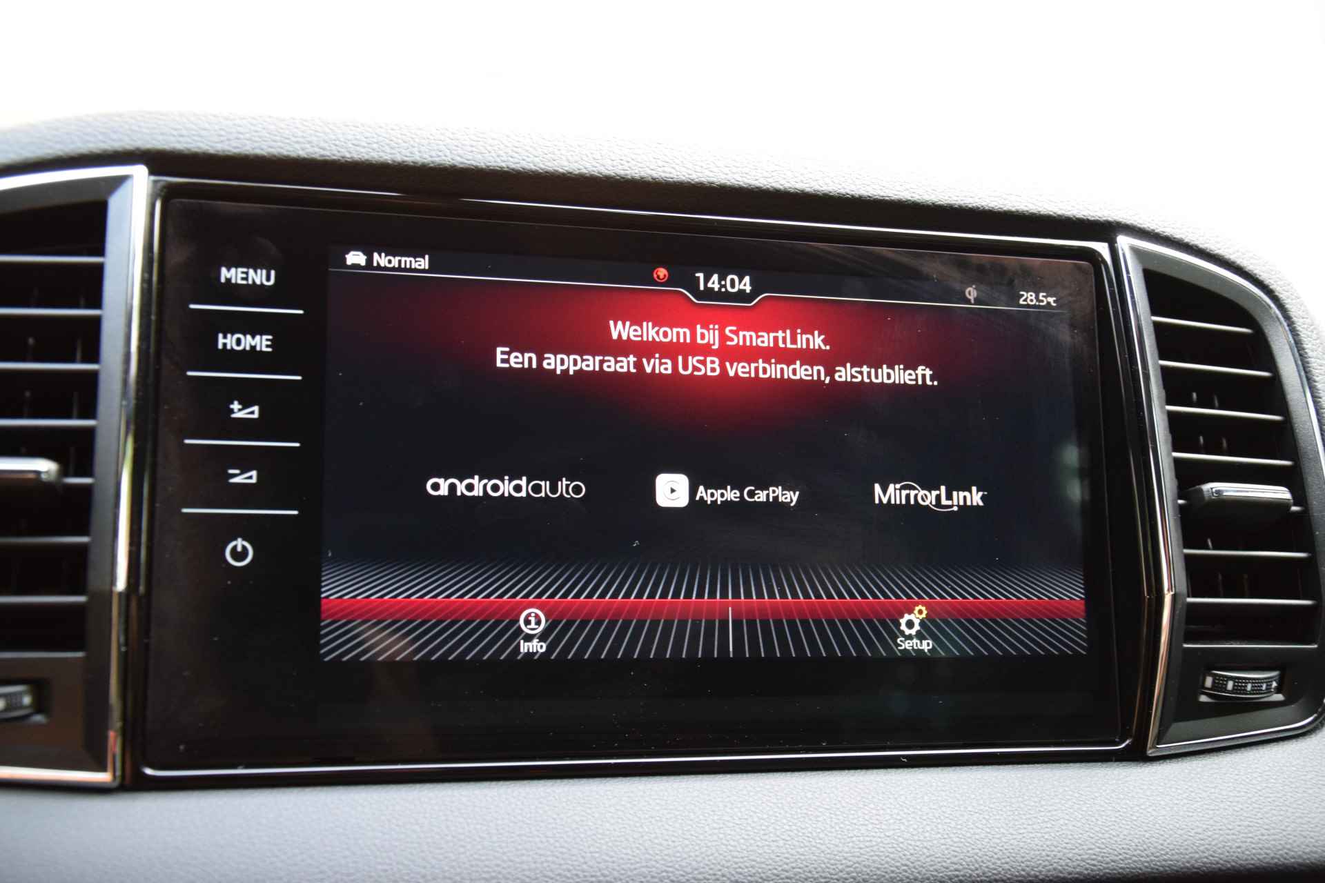 Škoda Karoq 1.5 TSI ACT Sportline Business DSG Automaat | Org. NL | BOVAG Garantie | Navigatie | Virtual Cockpit | Achteruitrijcamera | 18'' Velgen | Full LED | Carplay | DAB | Keyless Entry&GO | - 22/40