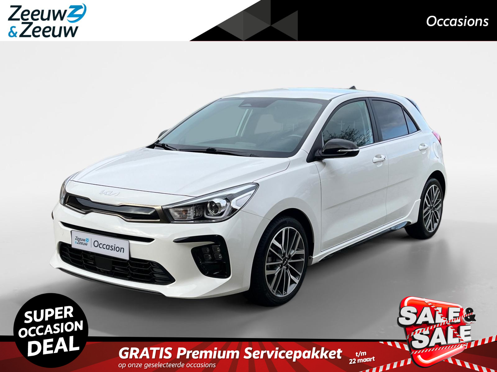 Kia Rio 1.0 T-GDi MHEV GT-Line | Stoel en stuurverarming | Navigatie | Camera | Apple Carplay / Android auto | Climate control |