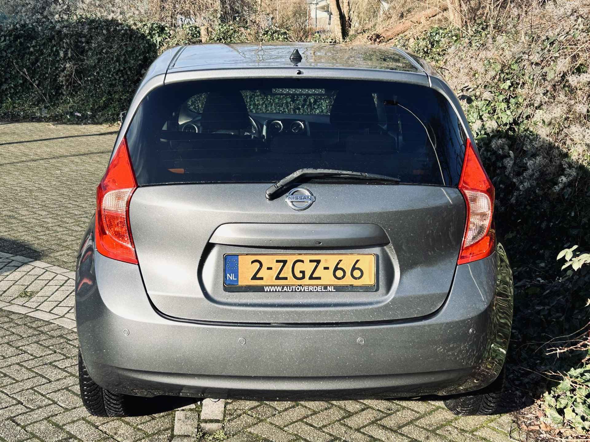 Nissan Note 1.2 Connect Edition Navi , climate , parkeersensor , tel , cruise , lm velgen  , goed onderhouden - 5/22