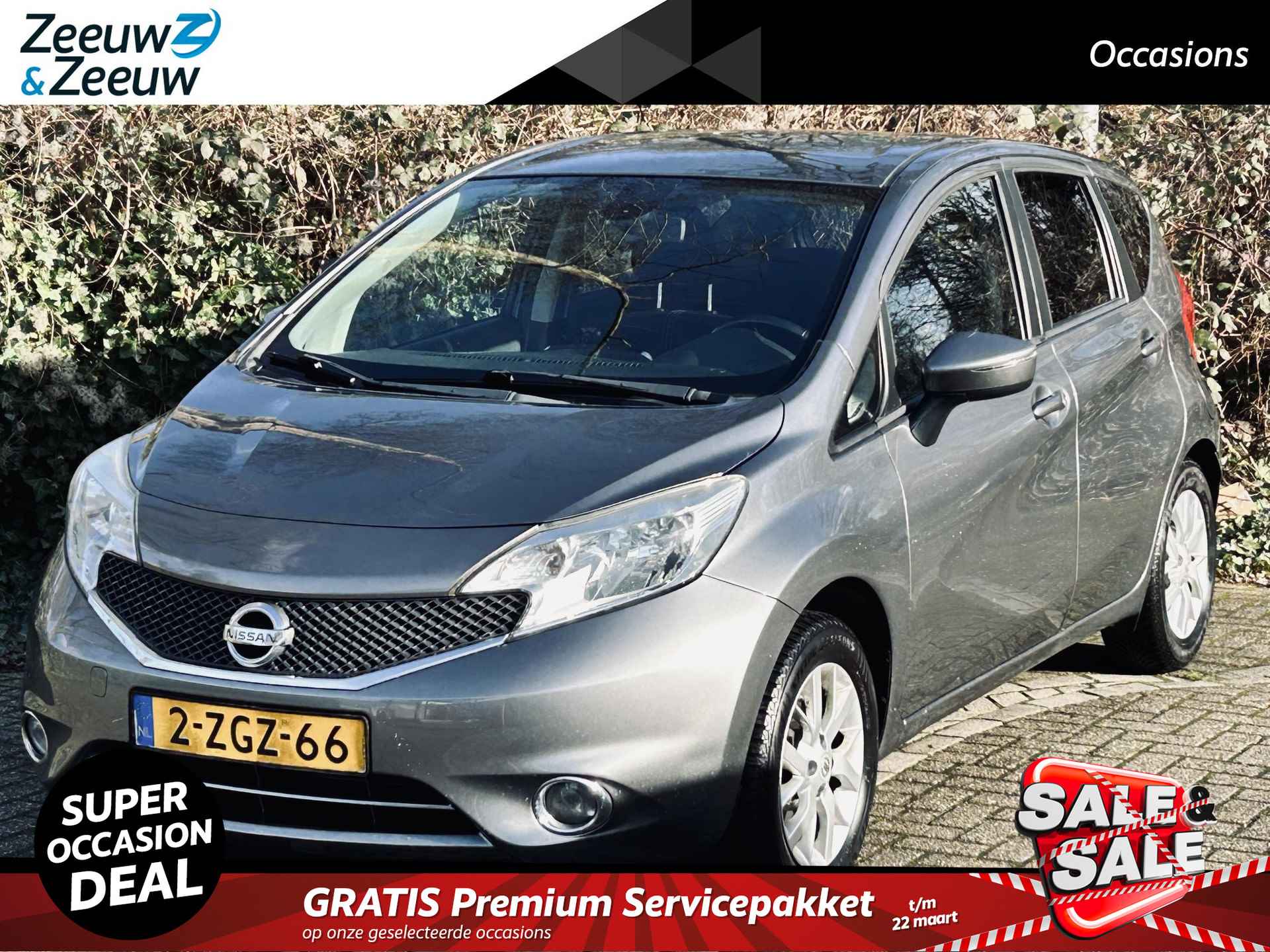 Nissan Note 1.2 Connect Edition Navi , climate , parkeersensor , tel , cruise , lm velgen  , goed onderhouden