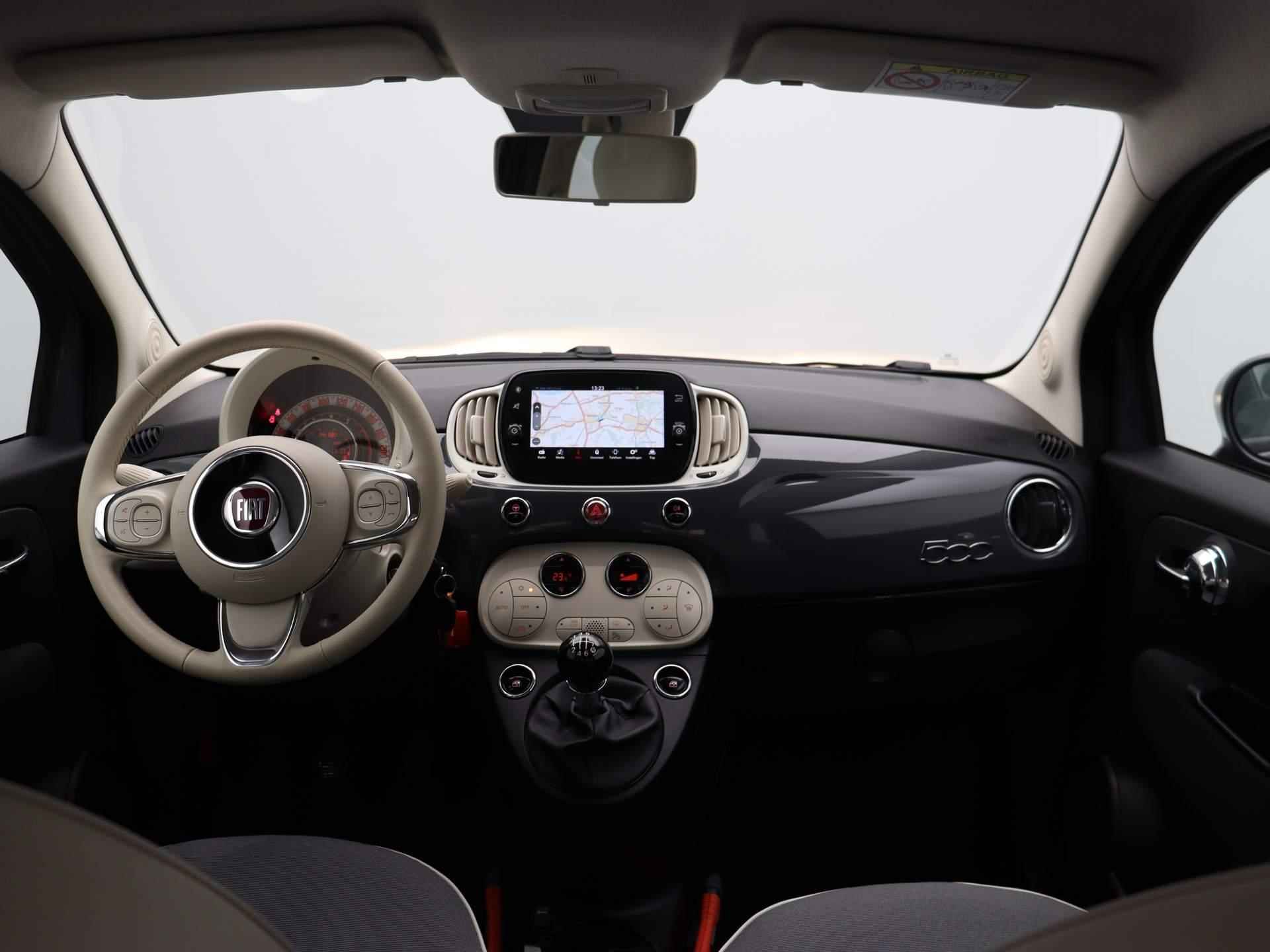 Fiat 500 1.0 Hybrid Lounge | Apple Carplay/Android Auto | Navigatie | Climate control | Parkeersensoren - 7/25