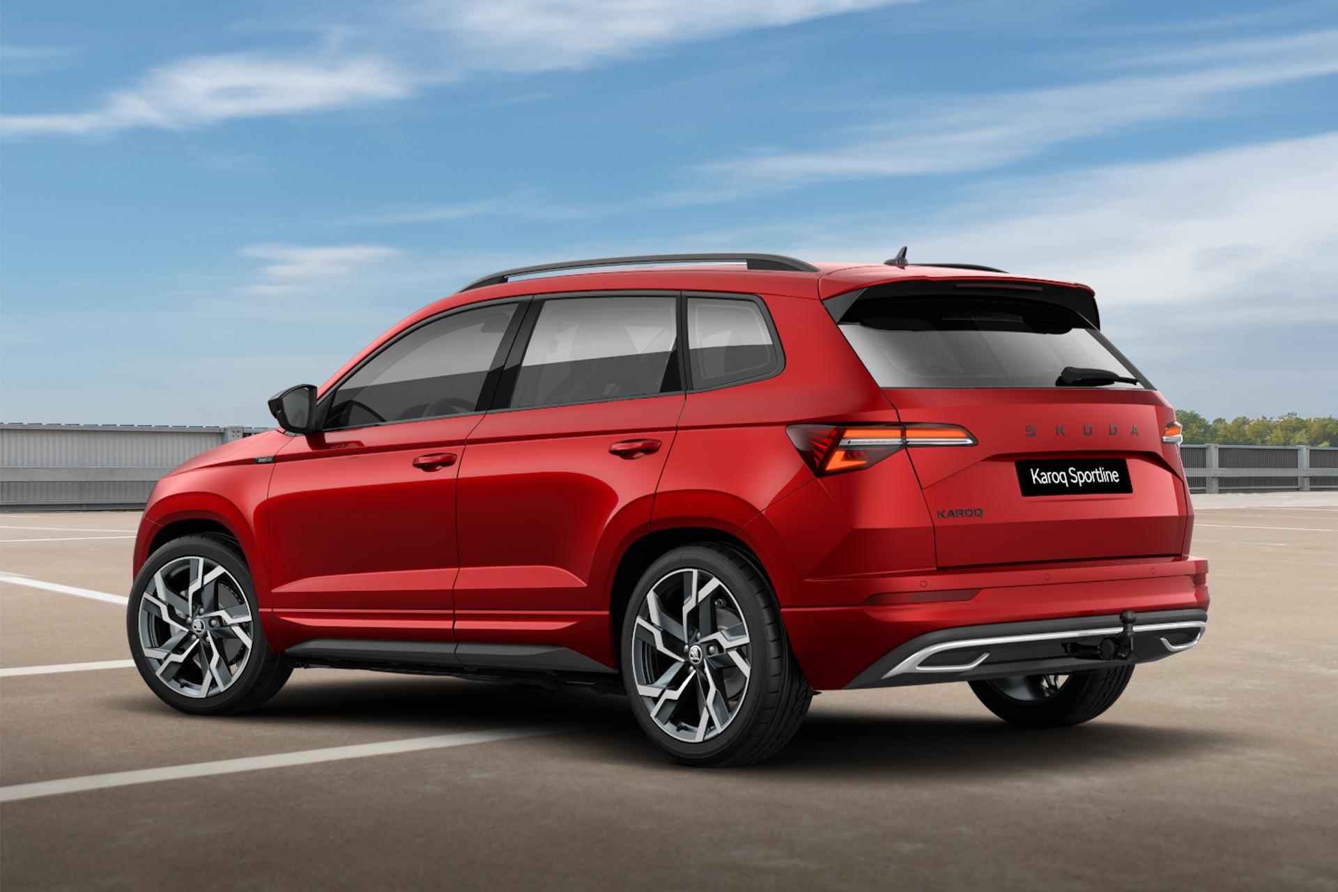 Skoda Karoq 1.5 TSI 150pk ACT Sportline Business | LMV 19" | Cruise Control Adaptief | Panoramadak - 2/8