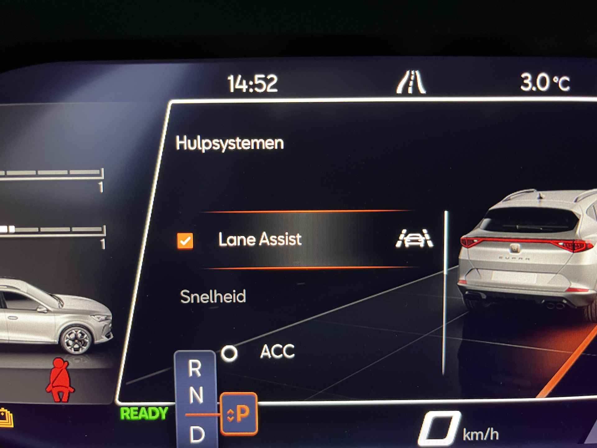 CUPRA Formentor 1.4 e-Hybrid VZ Performance / AUTOMAAT/ 245 PK/ CAMERA/ PARK. SENSOREN/ DODE HOEK/ DCC/ MATRIX/ KEYLESS/ STOEL-STUURVERWARM./ ADAPT. CRUISE/ APP-CONNECT/ NAVI/ CLIMA/ DAB/ 19" LMV - 15/35