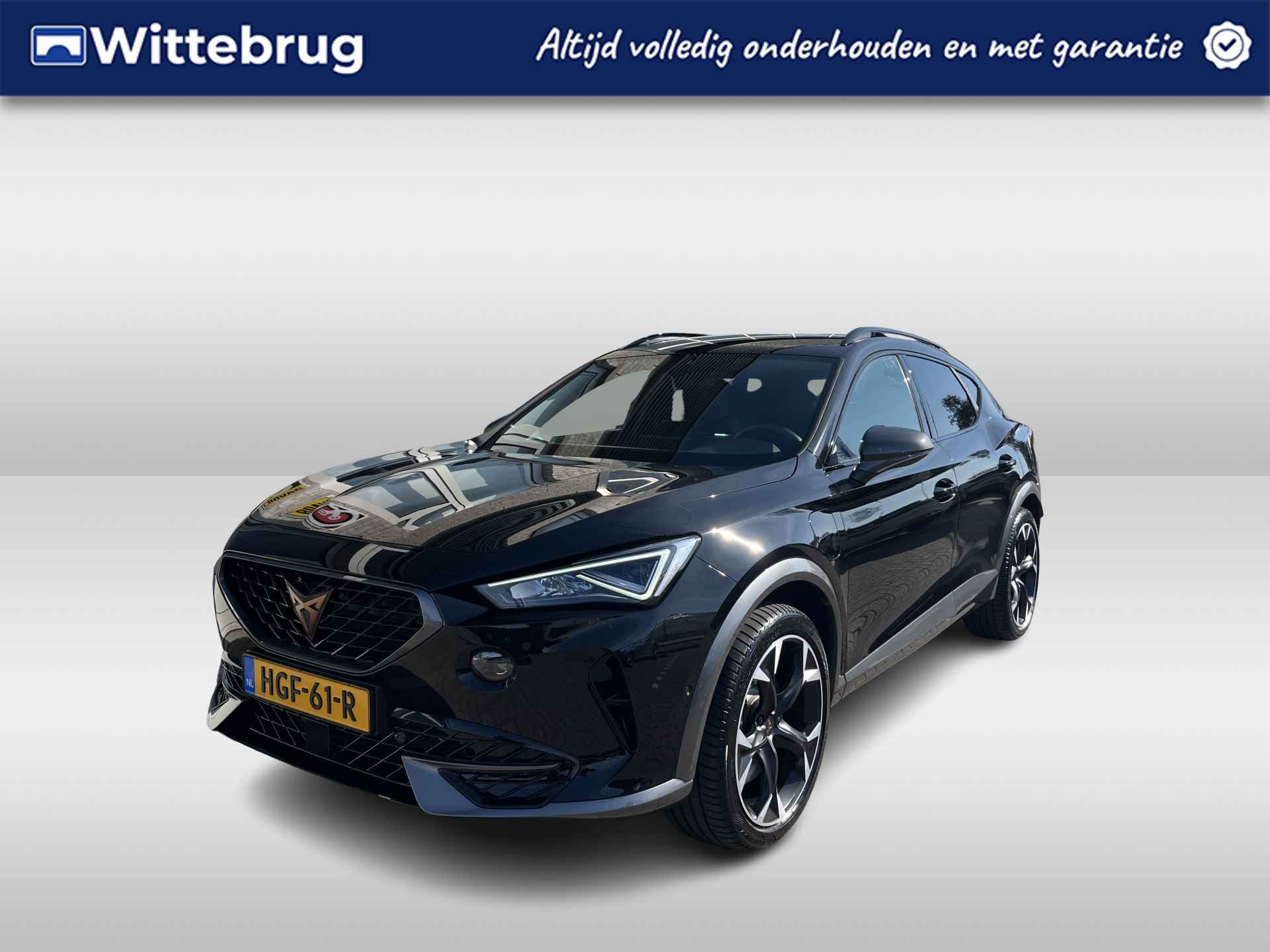 CUPRA Formentor 1.4 e-Hybrid VZ Performance / AUTOMAAT/ 245 PK/ CAMERA/ PARK. SENSOREN/ DODE HOEK/ DCC/ MATRIX/ KEYLESS/ STOEL-STUURVERWARM./ ADAPT. CRUISE/ APP-CONNECT/ NAVI/ CLIMA/ DAB/ 19" LMV