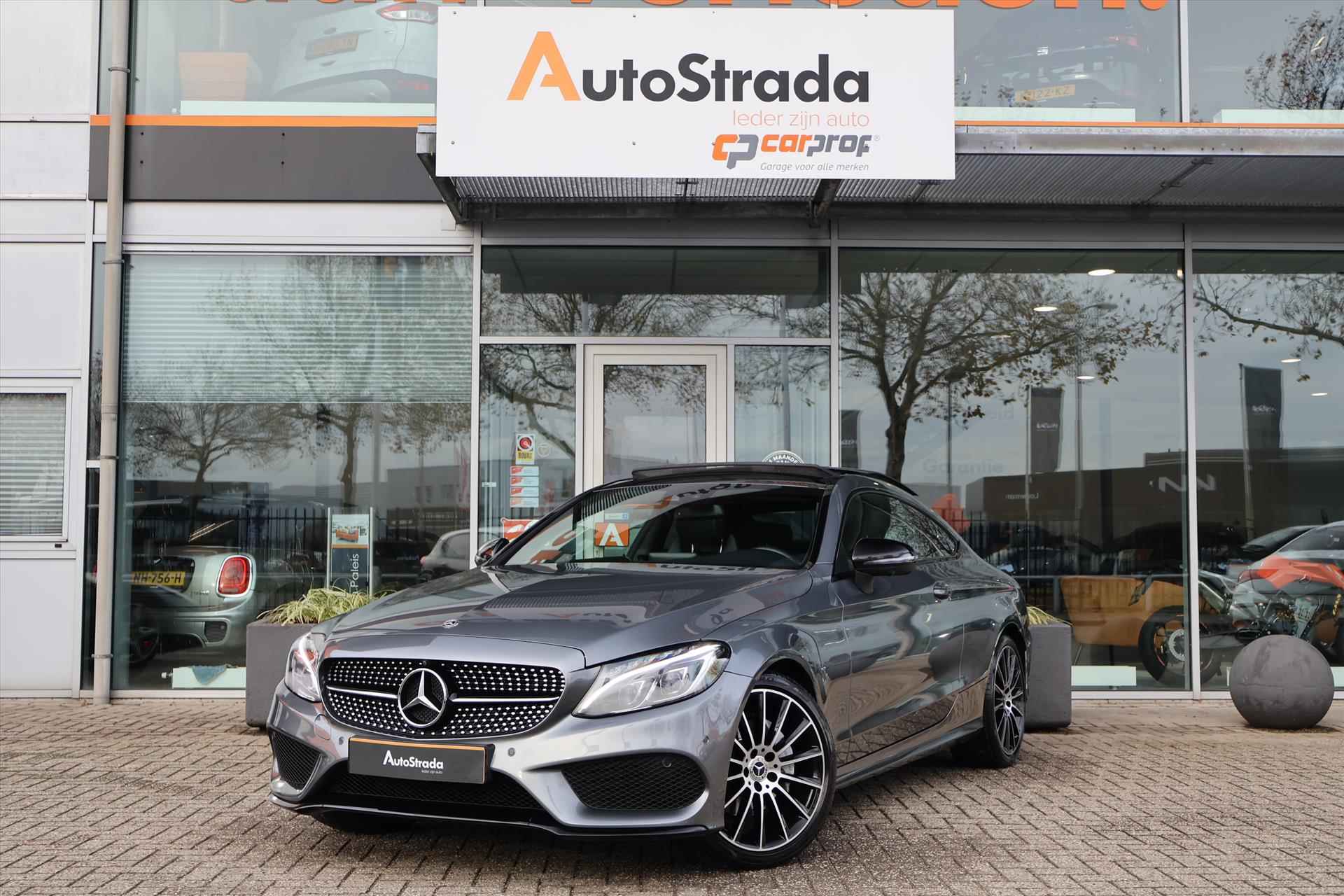 Mercedes C-Klasse Coupe C180 AMG-Line 156pk 9G-Tronic | Burmester | Memory | Leder | Navi | Climate | 360 Camera - 3/48