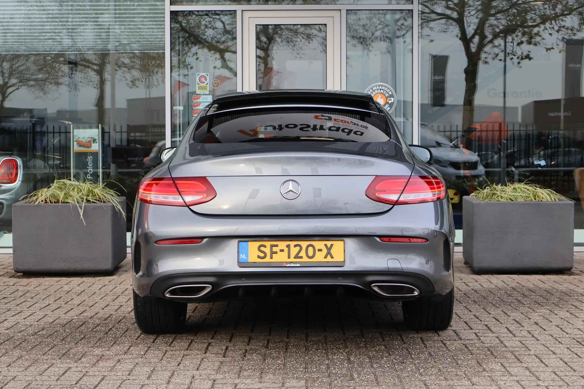 Mercedes C-Klasse Coupe C180 AMG-Line 156pk 9G-Tronic | Burmester | Memory | Leder | Navi | Climate | 360 Camera - 17/48