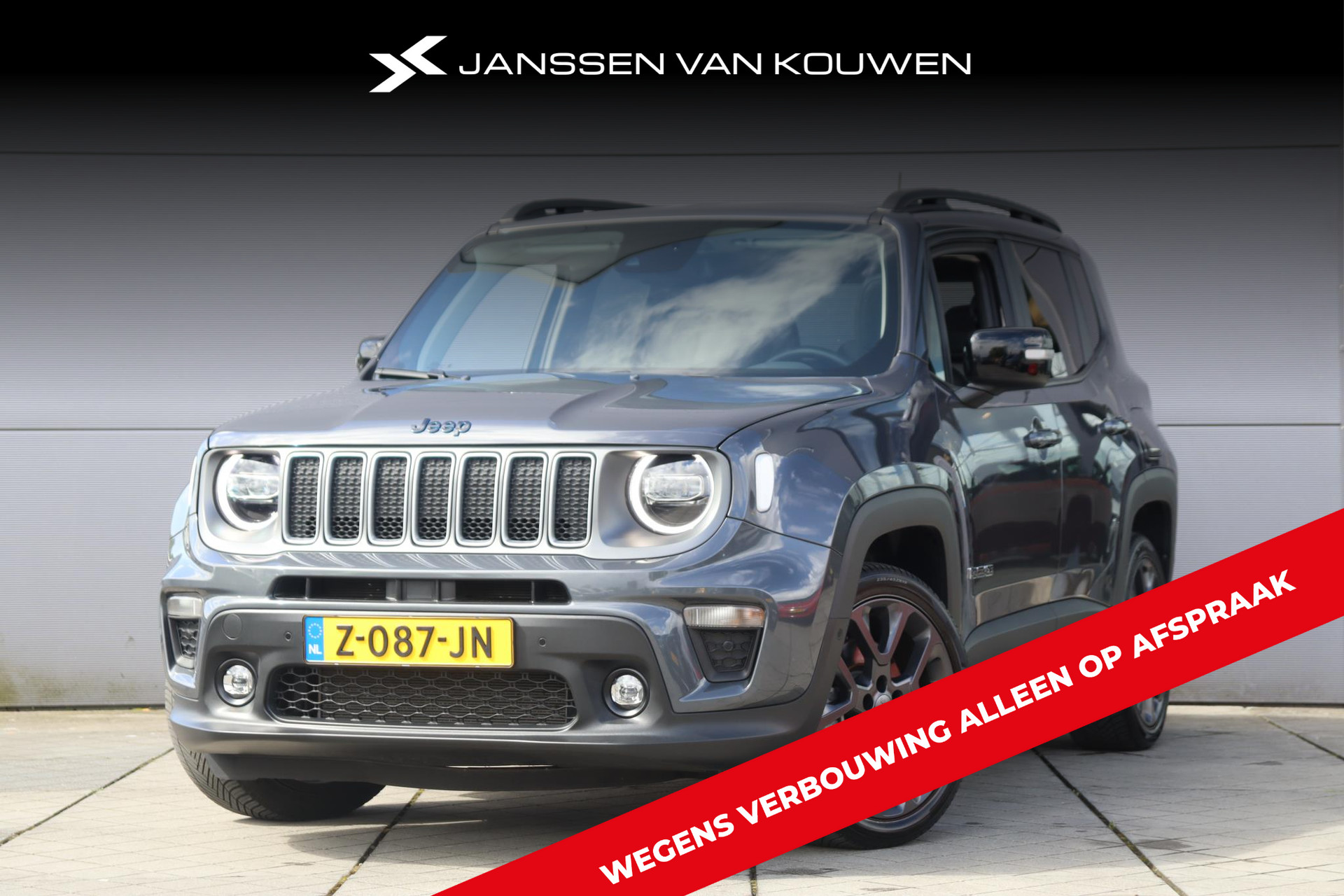 Jeep Renegade 4xe Plug-in Hybrid Electric Limited / Leder / Schuifdak / 19'' / Keyless