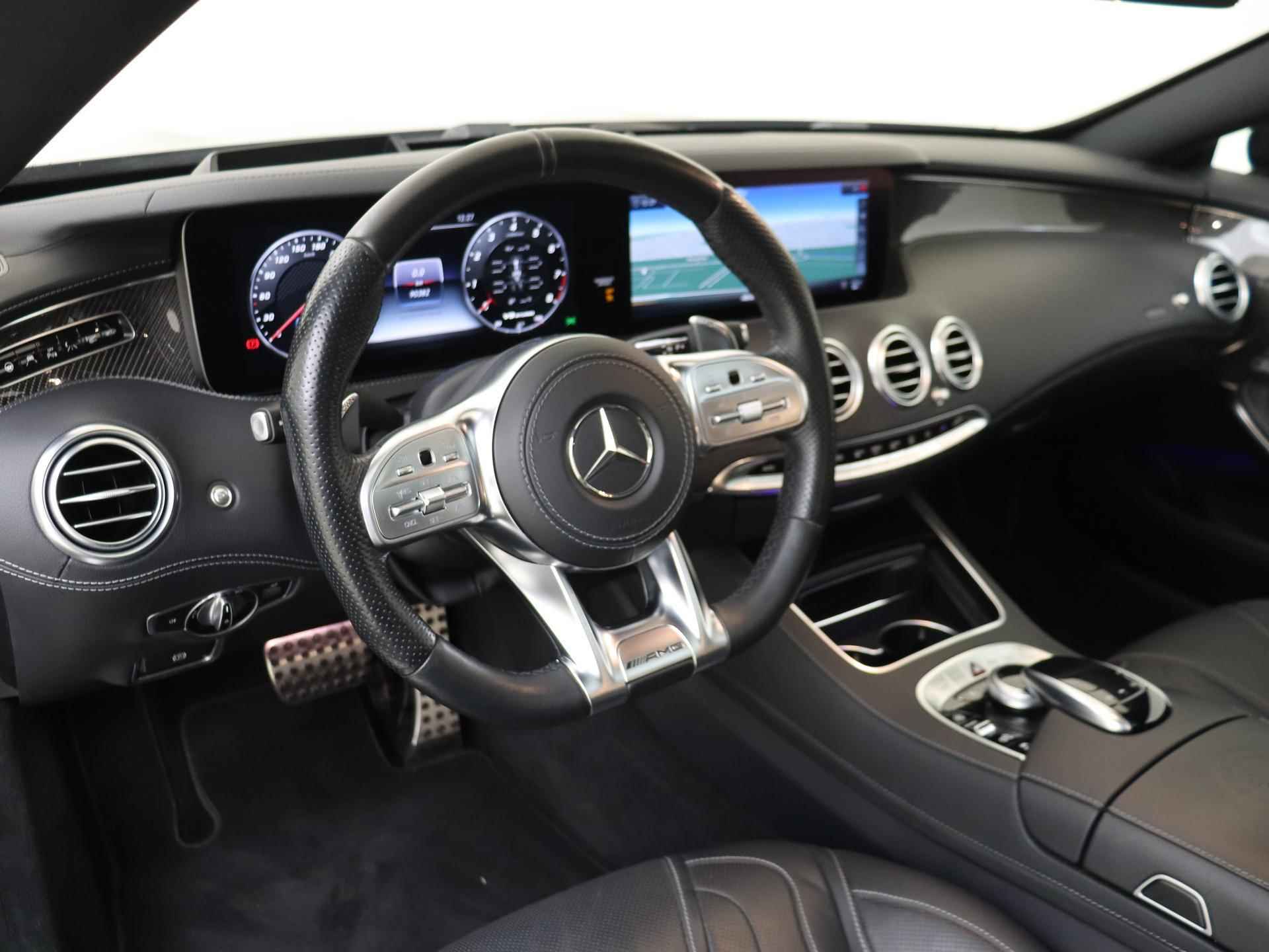 Mercedes-Benz S-klasse Coupé AMG 63 4MATIC+ Premium Plus /Panoramadak /Rijassistentiepakket plus /HUD /Burmester /Memory - 10/37