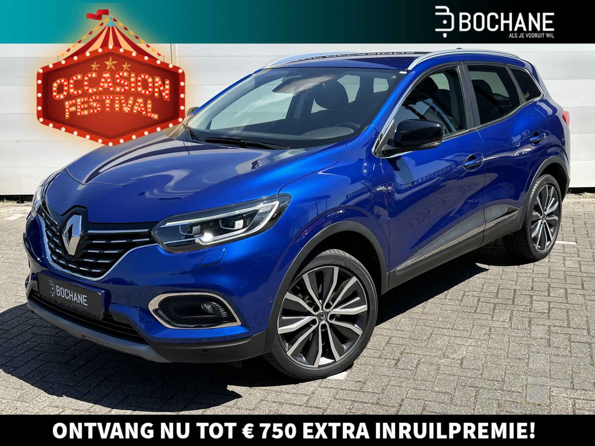 Renault Kadjar 1.3 TCe 140 EDC Bose | Automaat | Navi | A. Camera | Cruise | Dealer Onderhouden | 19"LMV. | Climate | Intens | - 1/45