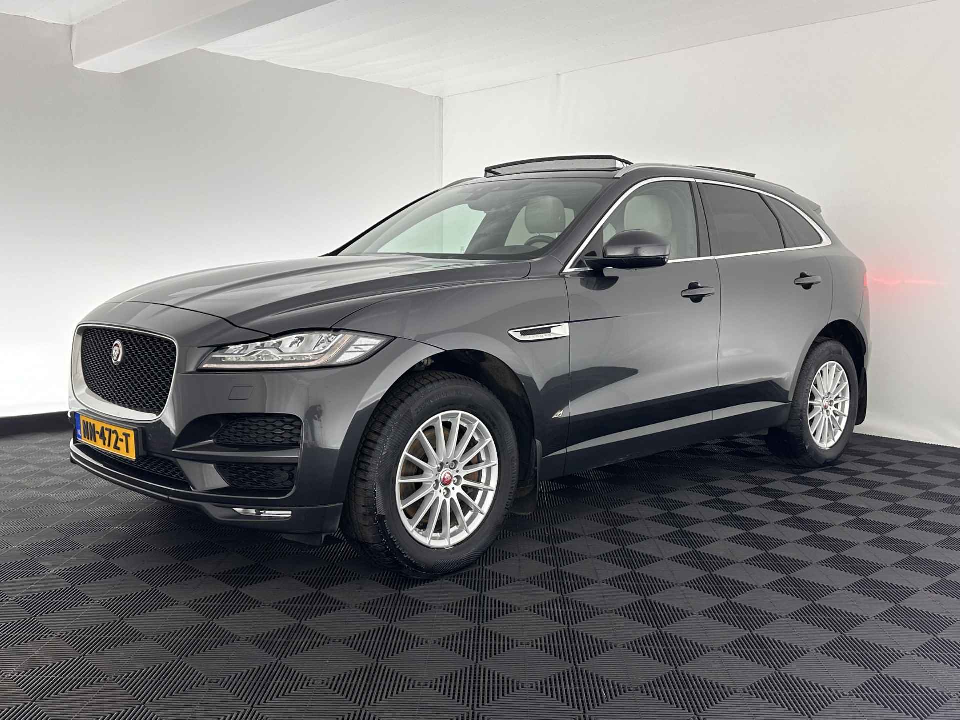 Jaguar F-Pace 3.0 S AWD 30d Aut. *PANO | WINDSOR-FULL-LEATHER | FULL-LED | MERIDIAN-AUDIO  | NAVI-FULLMAP | CAMERA | SHIFT-PADDLES | LANE-ASSIST |  ECC | PDC | CRUISE | TOWBAR | COMFORT-SEATS | 18''ALU* - 3/35