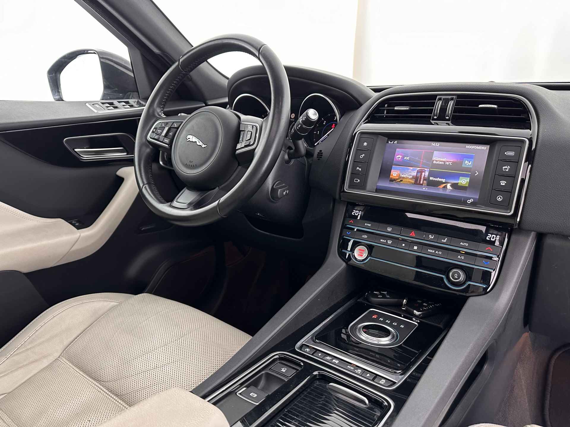 Jaguar F-Pace 3.0 S AWD 30d Aut. *PANO | WINDSOR-FULL-LEATHER | FULL-LED | MERIDIAN-AUDIO  | NAVI-FULLMAP | CAMERA | SHIFT-PADDLES | LANE-ASSIST |  ECC | PDC | CRUISE | TOWBAR | COMFORT-SEATS | 18''ALU* - 7/35