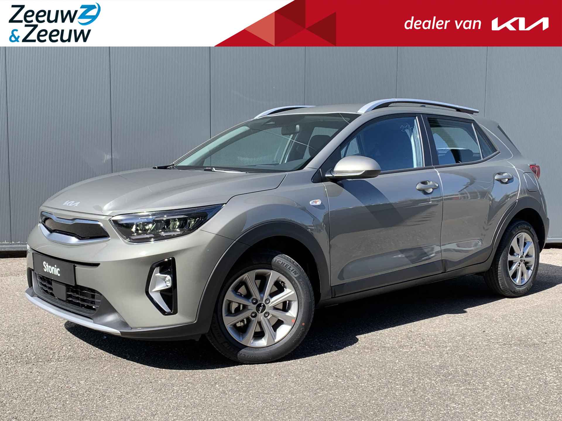 Kia Stonic 1.0i MHEV DynamicLine Vanafprijs per maand € 359,- l | Navigation Pack | Bluetooth | Camera | Climate & (adaptieve) cruise control |  Metallic lak | Fabrieksgarantie | NAP - 1/38