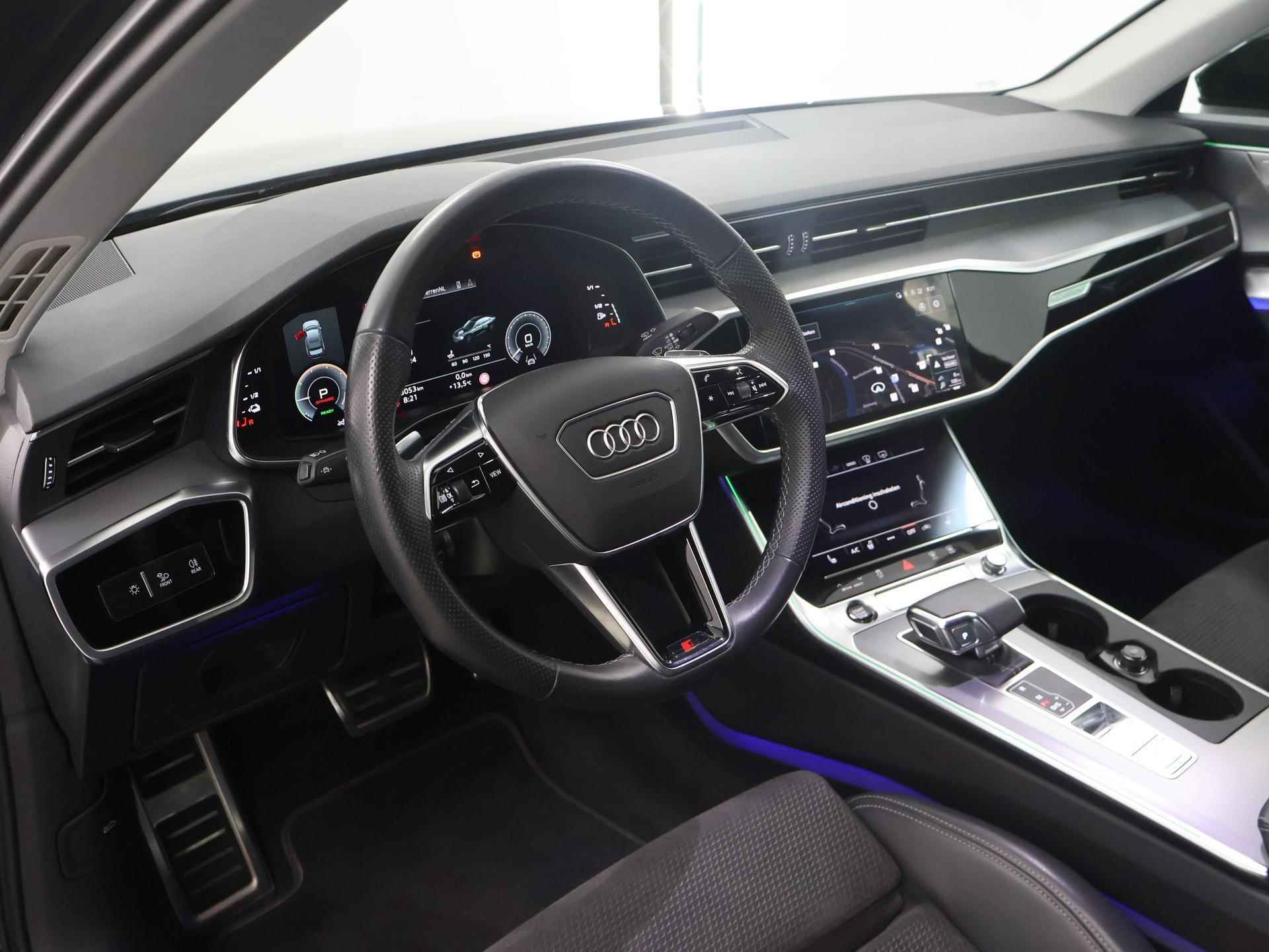 Audi A6 Limousine 55 TFSI e quattro Competition | 2x S-Line | HUD | Matrix-LED | Live Cockpit | Navigatie | Camera | DAB | Stoel/Stuurverwarming | Adaptieve Cruise Control | - 8/50