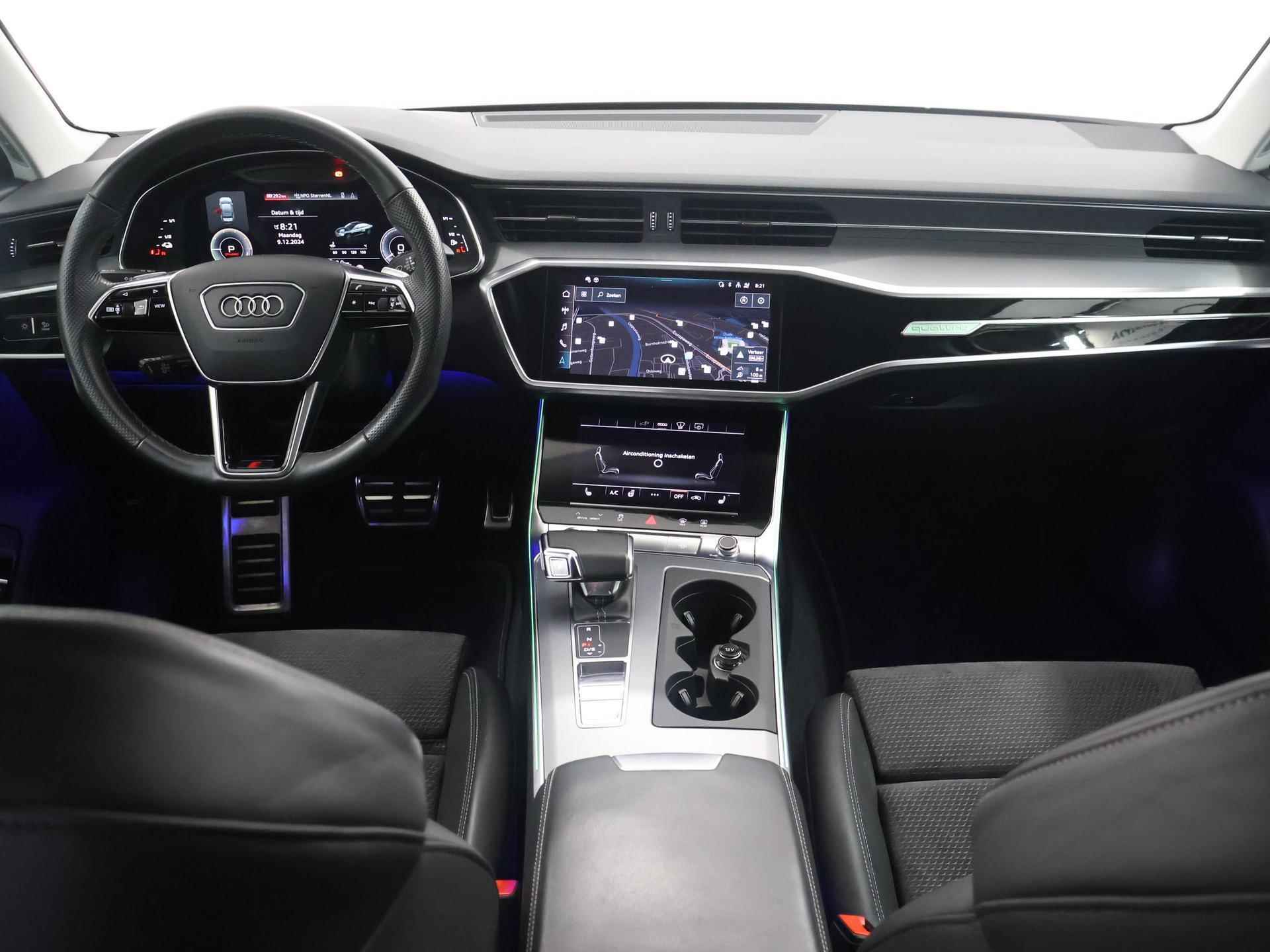 Audi A6 Limousine 55 TFSI e quattro Competition | 2x S-Line | HUD | Matrix-LED | Live Cockpit | Navigatie | Camera | DAB | Stoel/Stuurverwarming | Adaptieve Cruise Control | - 9/50