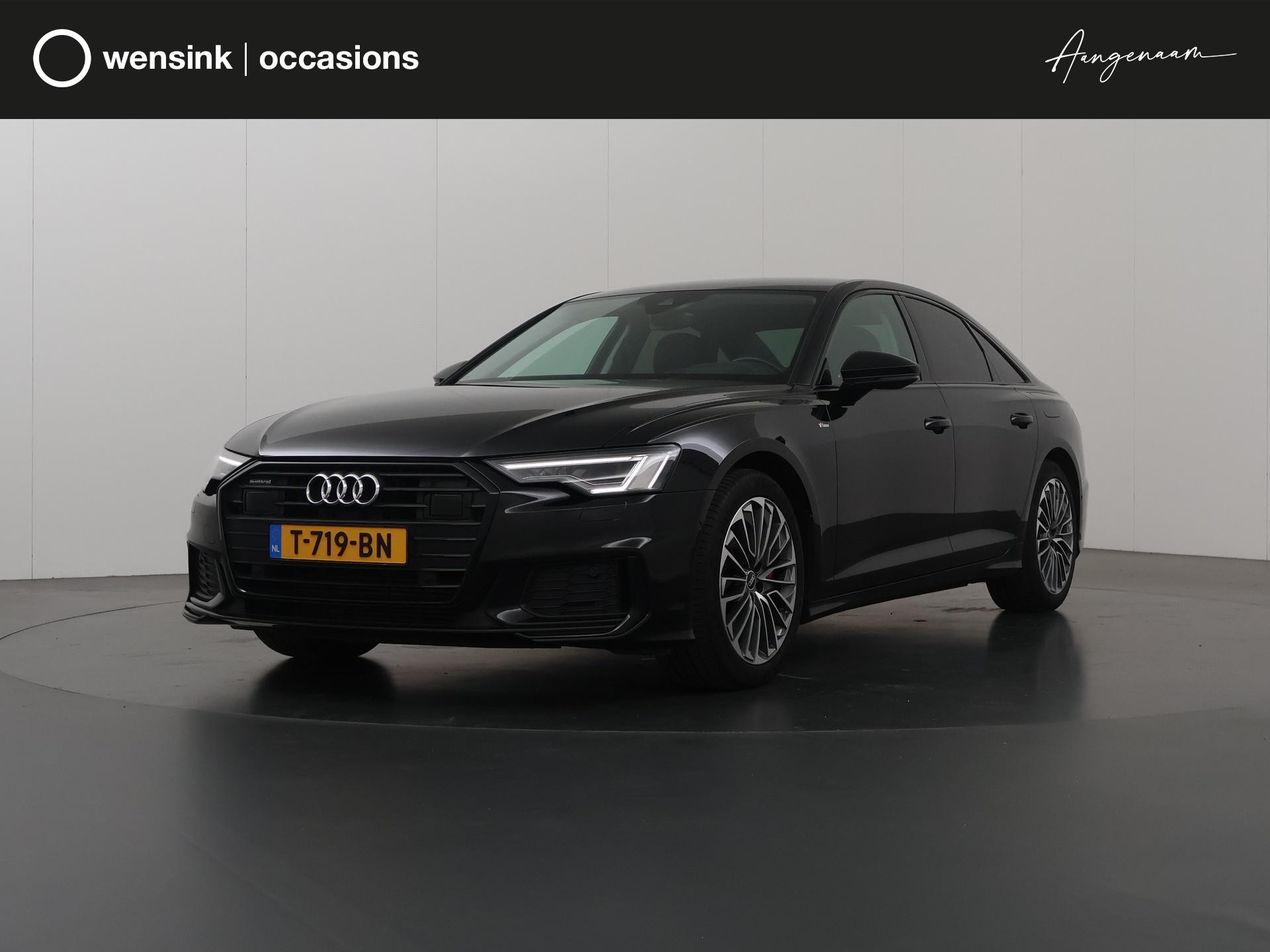 Audi A6 Limousine 55 TFSI e quattro Competition | 2x S-Line | HUD | Matrix-LED | Live Cockpit | Navigatie | Camera | DAB | Stoel/Stuurverwarming | Adaptieve Cruise Control |