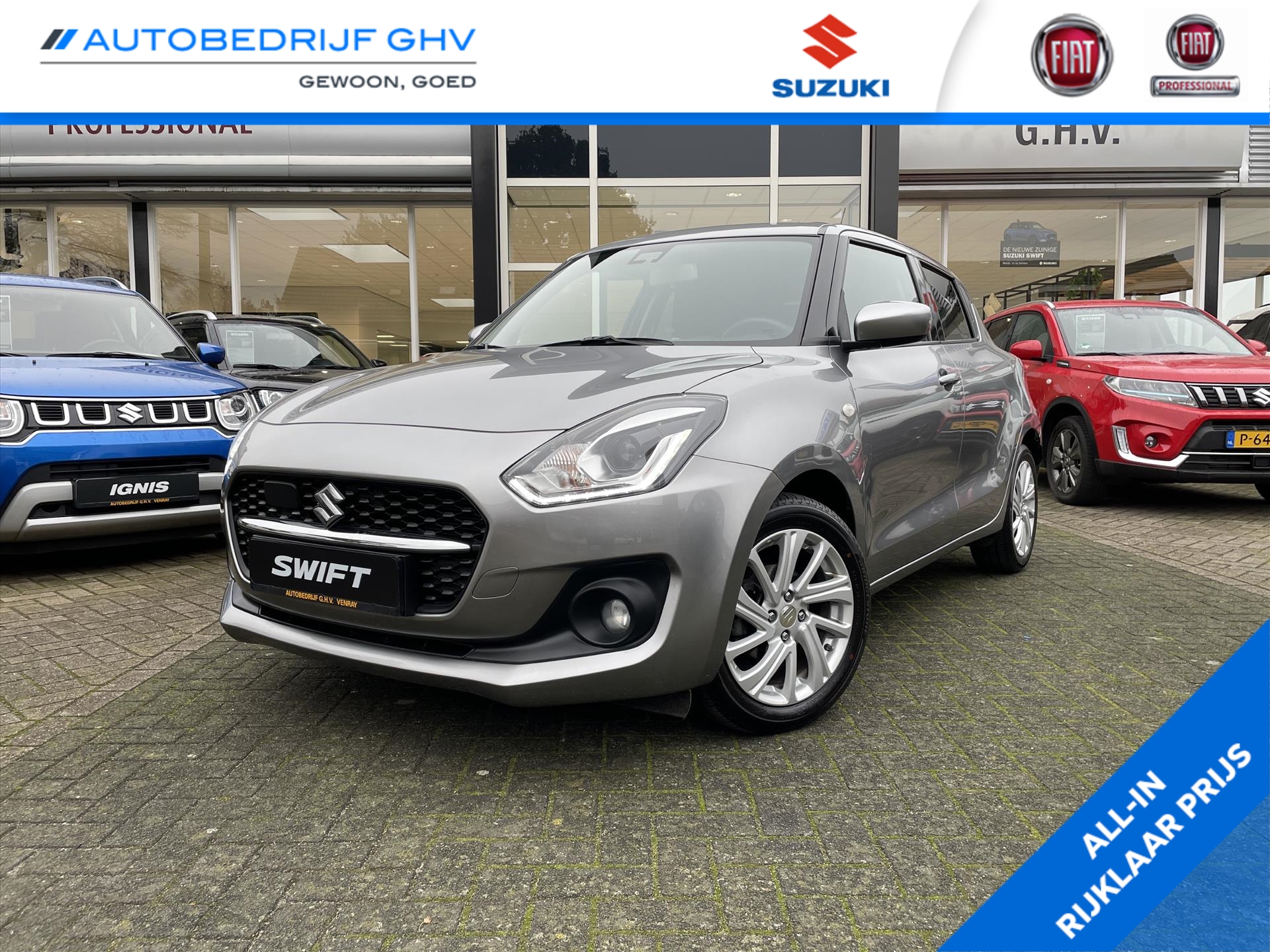 Suzuki Swift 1.2 DualJet 83pk Smart Hybrid Select | Navigatie |