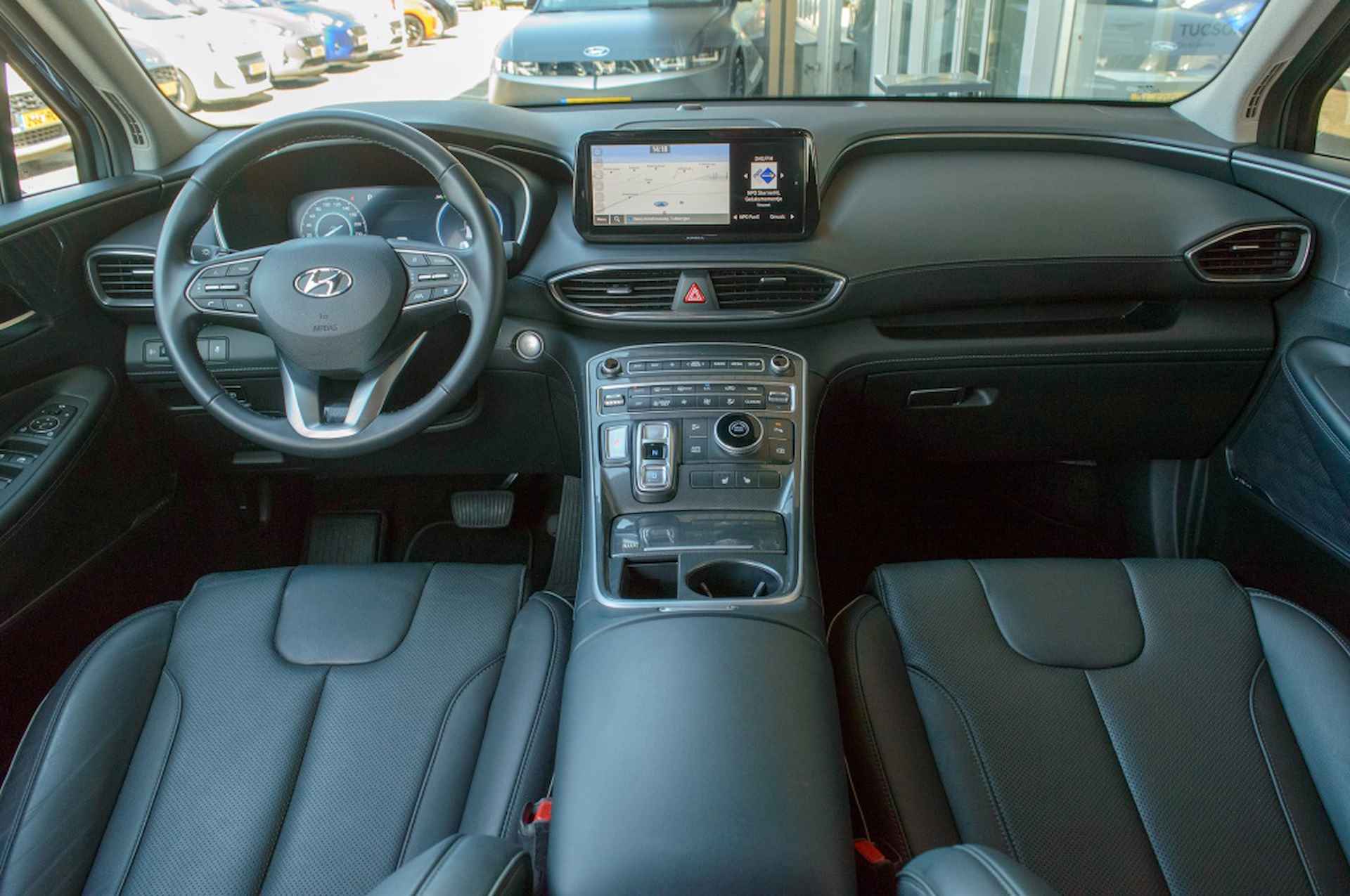 Hyundai Santa Fe 1.6 T-GDI HEV Comfort Smart | Leder | Trekhaak | Navigatie - 20/45