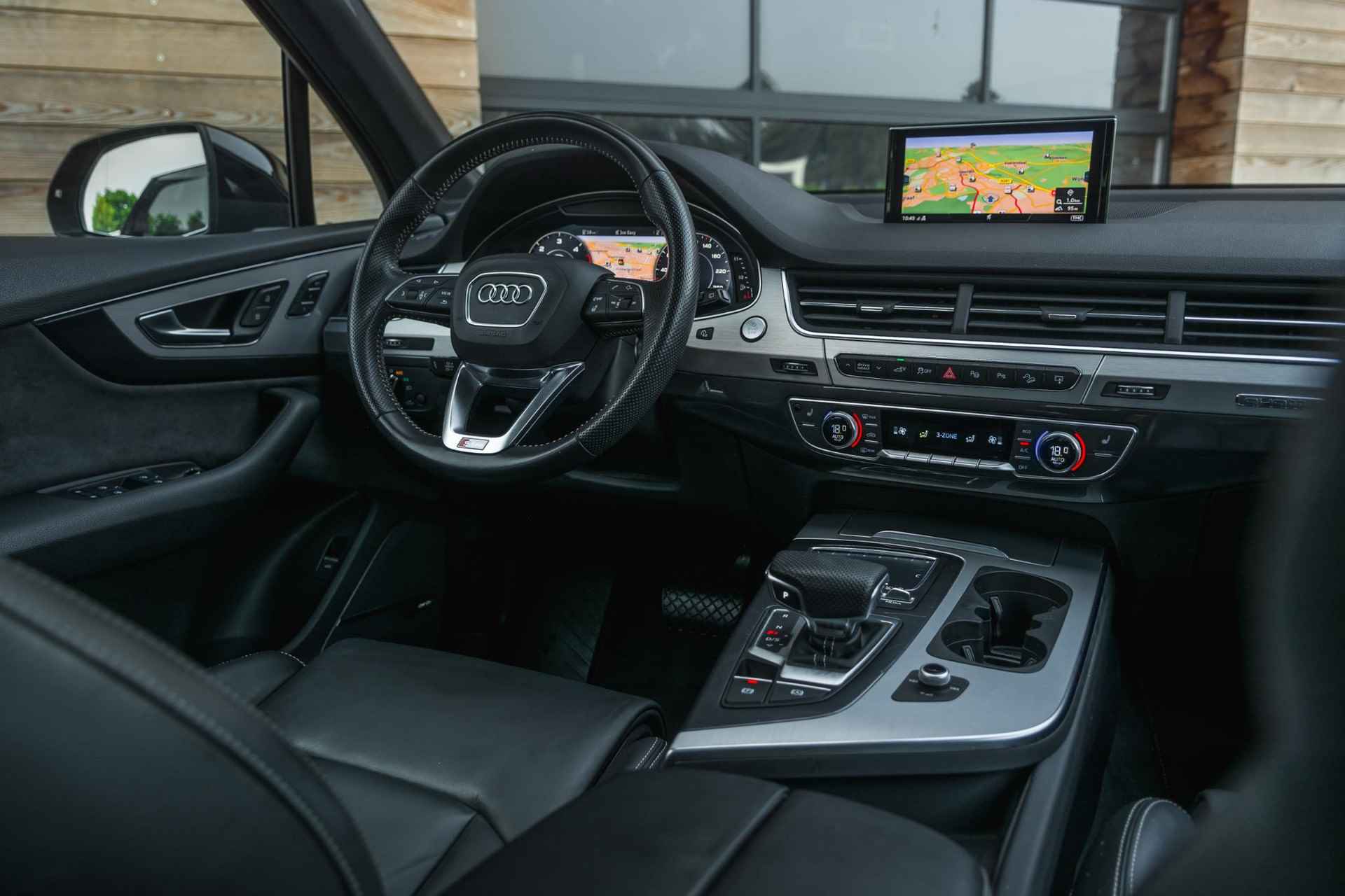 Audi Q7 3.0 TDI e-tron quattro Sport 374pk *2xS-Line-BOSE-Panorama-Trekh-DAB - 6/9