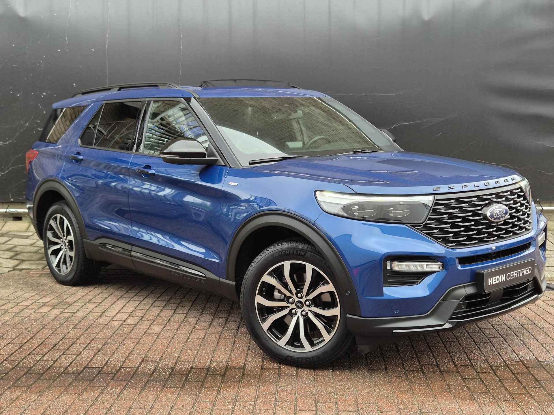 Ford Explorer 3.0 V6 EcoBoost PHEV ST-Line | Panorama Dak | Adaptief Cruise Control | 360° Camera | Stoel + Stuurverwarming | Dealer Onderhouden | - 3/49