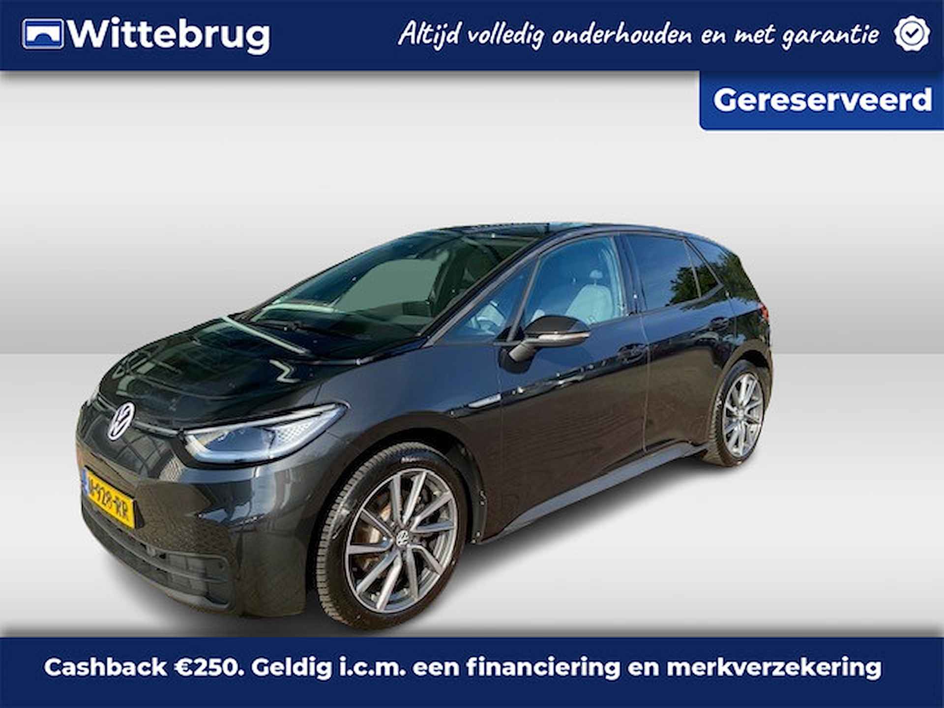 Volkswagen ID.3 Pro 58 kWh Carplay/Navi/camera/19" velgen met all season banden - 1/20