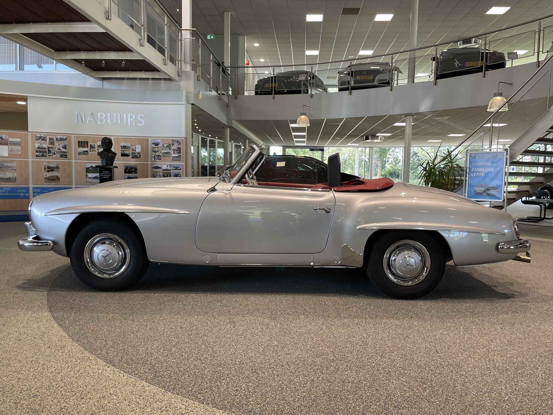 Mercedes-Benz SL-Klasse 190 Cabrio uit 1956, Volledig gerestaureerd - 3/13