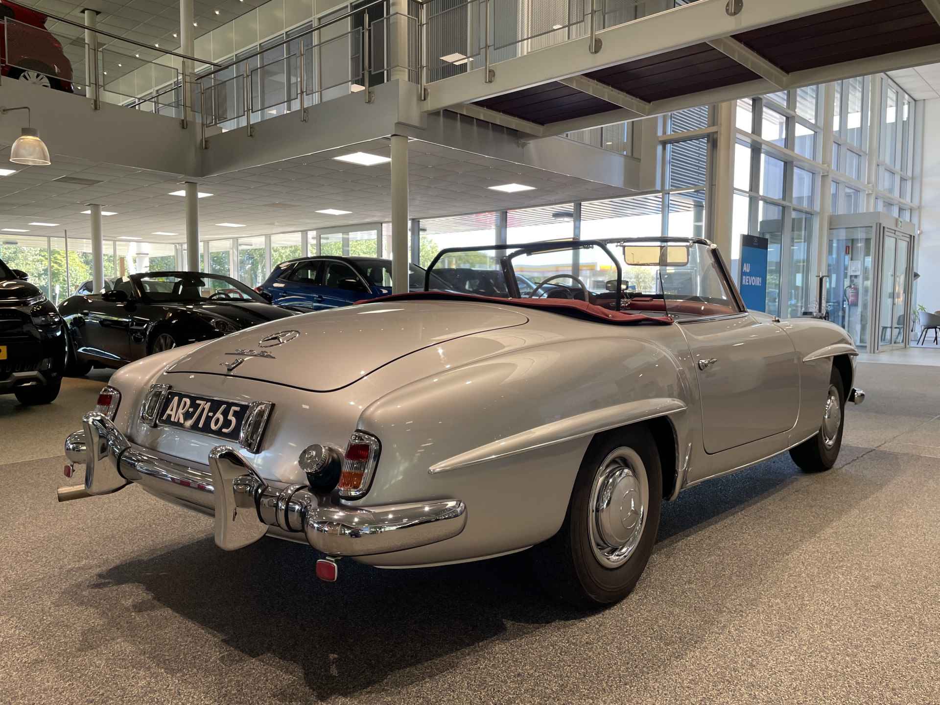 Mercedes-Benz SL-Klasse 190 Cabrio uit 1956, Volledig gerestaureerd - 5/13