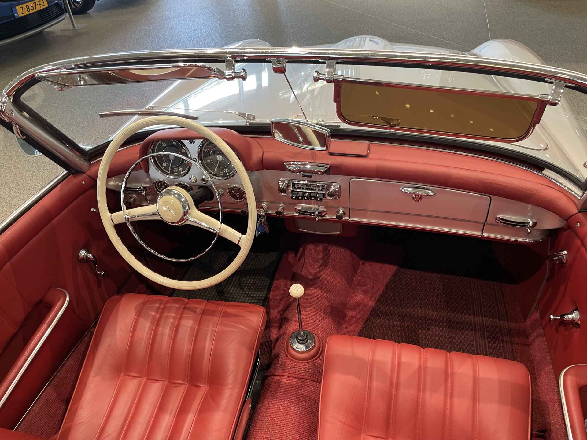 Mercedes-Benz SL-Klasse 190 Cabrio uit 1956, Volledig gerestaureerd - 8/13