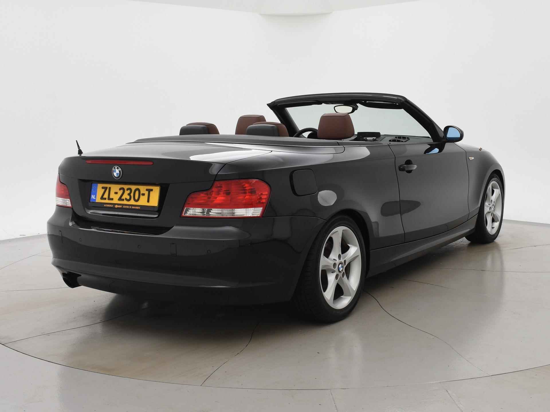 BMW 1-serie Cabrio 120i 170 PK + LEDER SPORTINT. / STOELVERW. / XENON / NAVIGATIE - 3/36