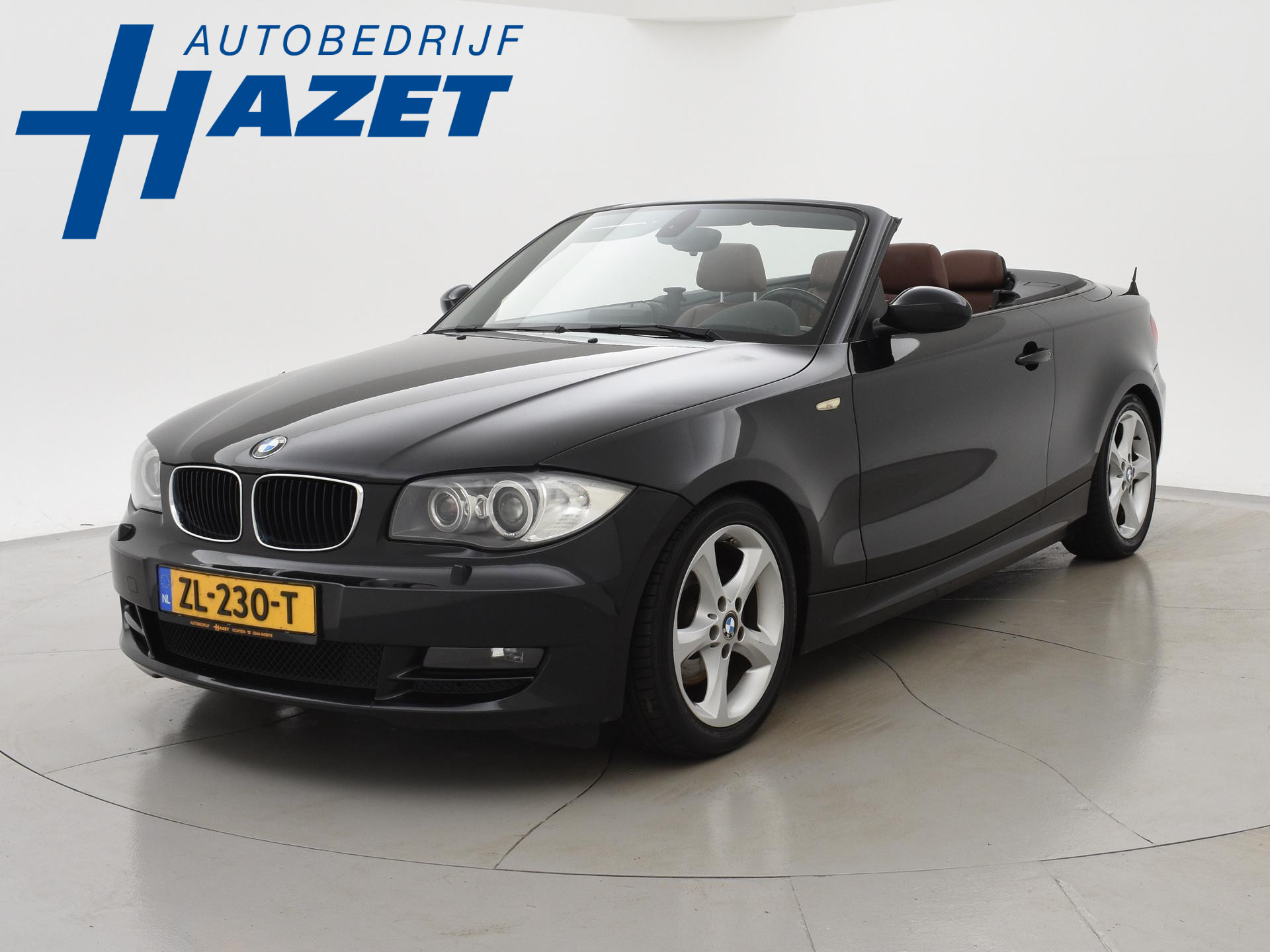 BMW 1-serie Cabrio 120i 170 PK + LEDER SPORTINT. / STOELVERW. / XENON / NAVIGATIE