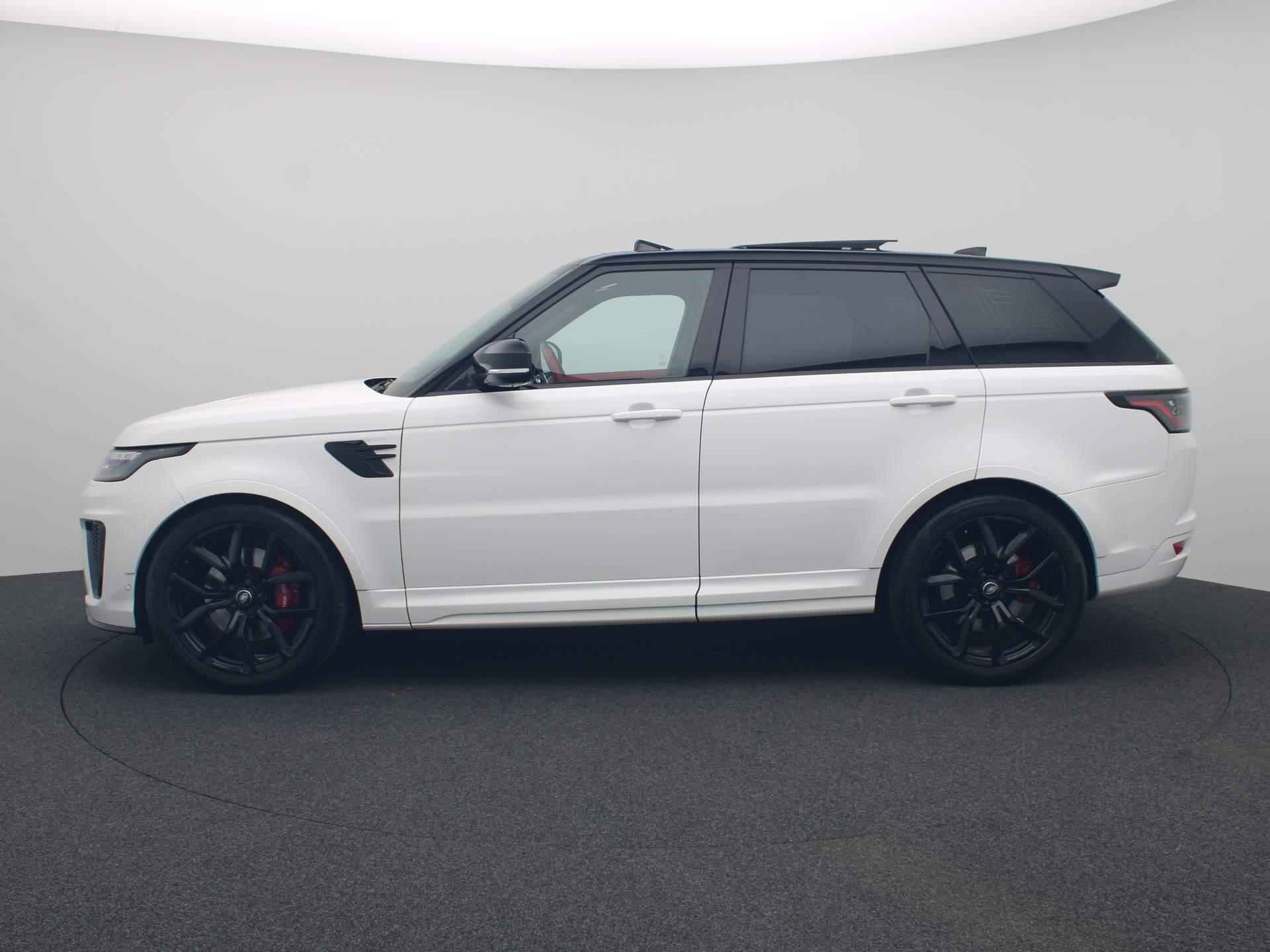 Land Rover Range Rover Sport 5.0 V8 Super Charged SVR | Head Up | Carbon | Adaptieve Cruise | 22 Inch | Sportuitlaat | - 7/62