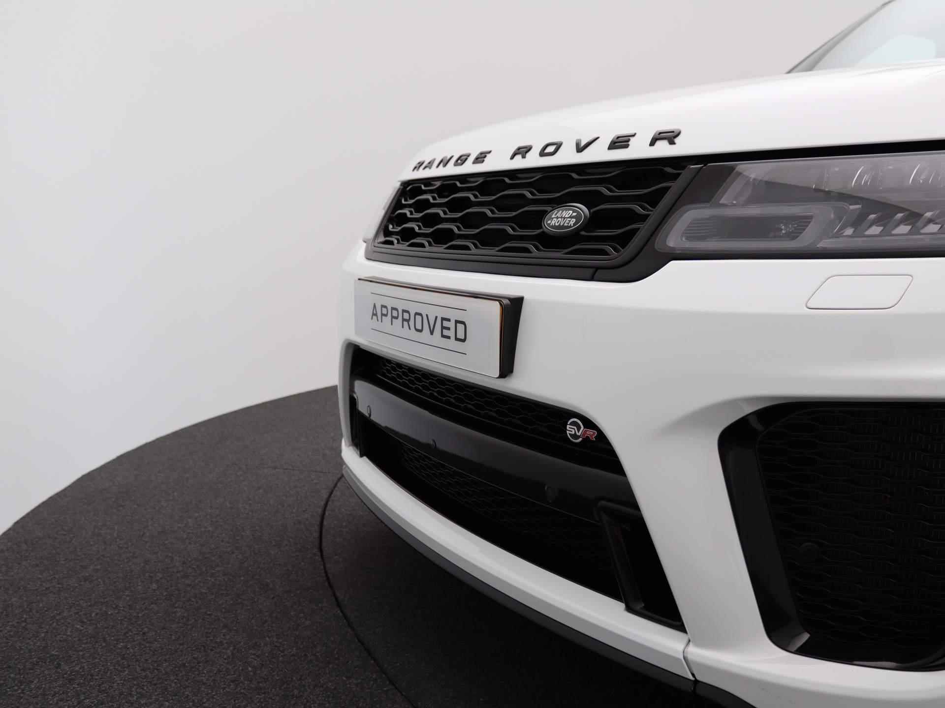 Land Rover Range Rover Sport 5.0 V8 Super Charged SVR | Head Up | Carbon | Adaptieve Cruise | 22 Inch | Sportuitlaat | - 45/62