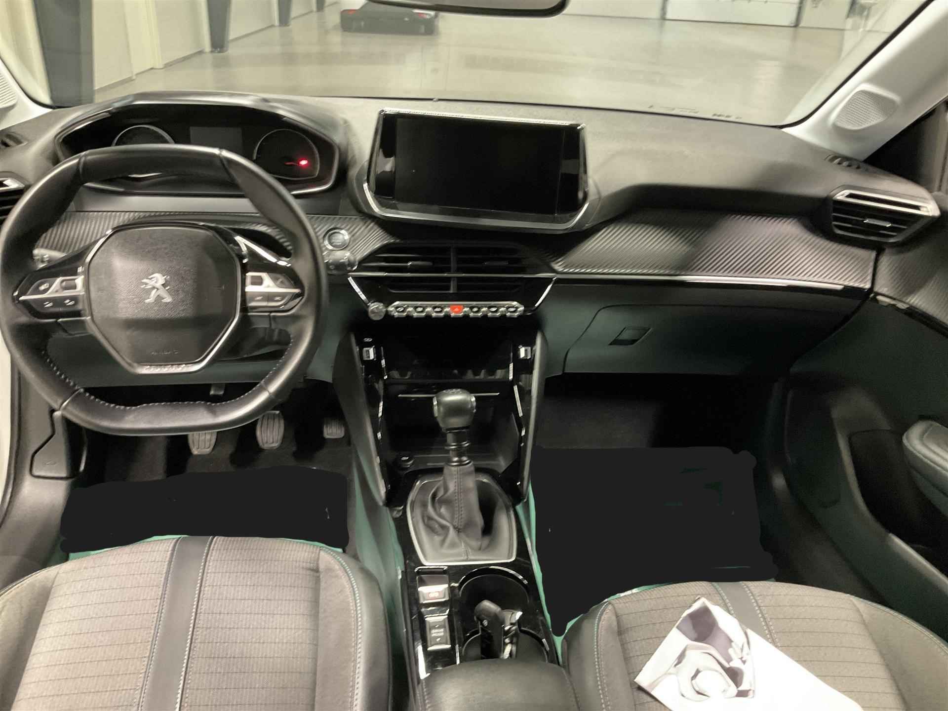 Peugeot 208 1.2 100PK Allure | Camera | Leder/Stof | Airco | LED | Parkeersensoren | Bluetooth | DAB | Apple/Android Carplay | 16" Lichtmeta - 11/16