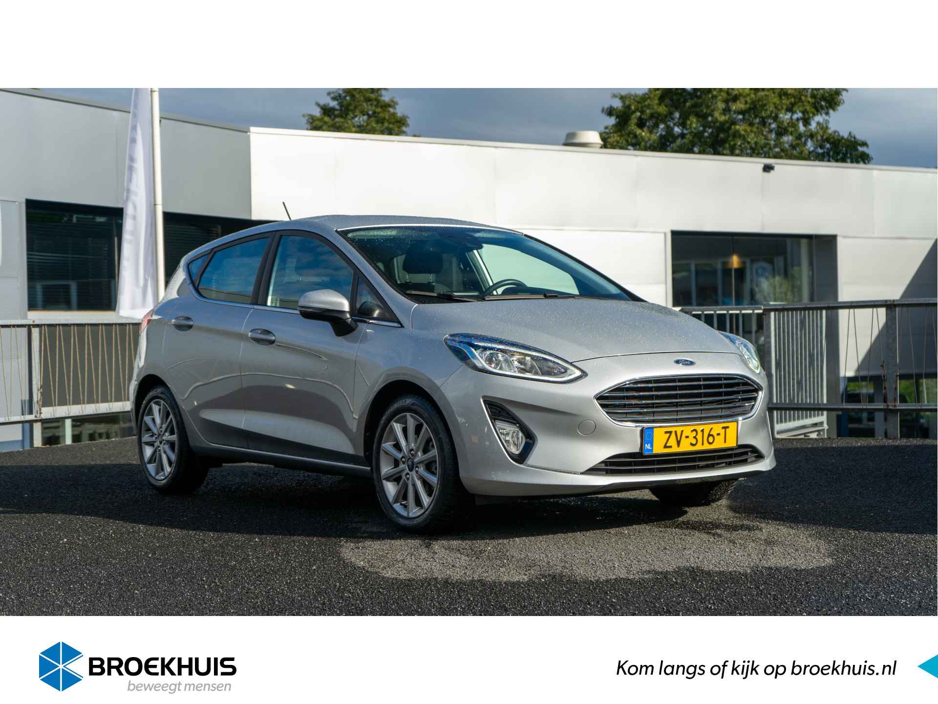 Ford Fiesta Titanium 1.0EB 100pk | Climate controle, Cruise Controle, Lichtmetalenvelgen, Android/Apple Carplay - 1/20