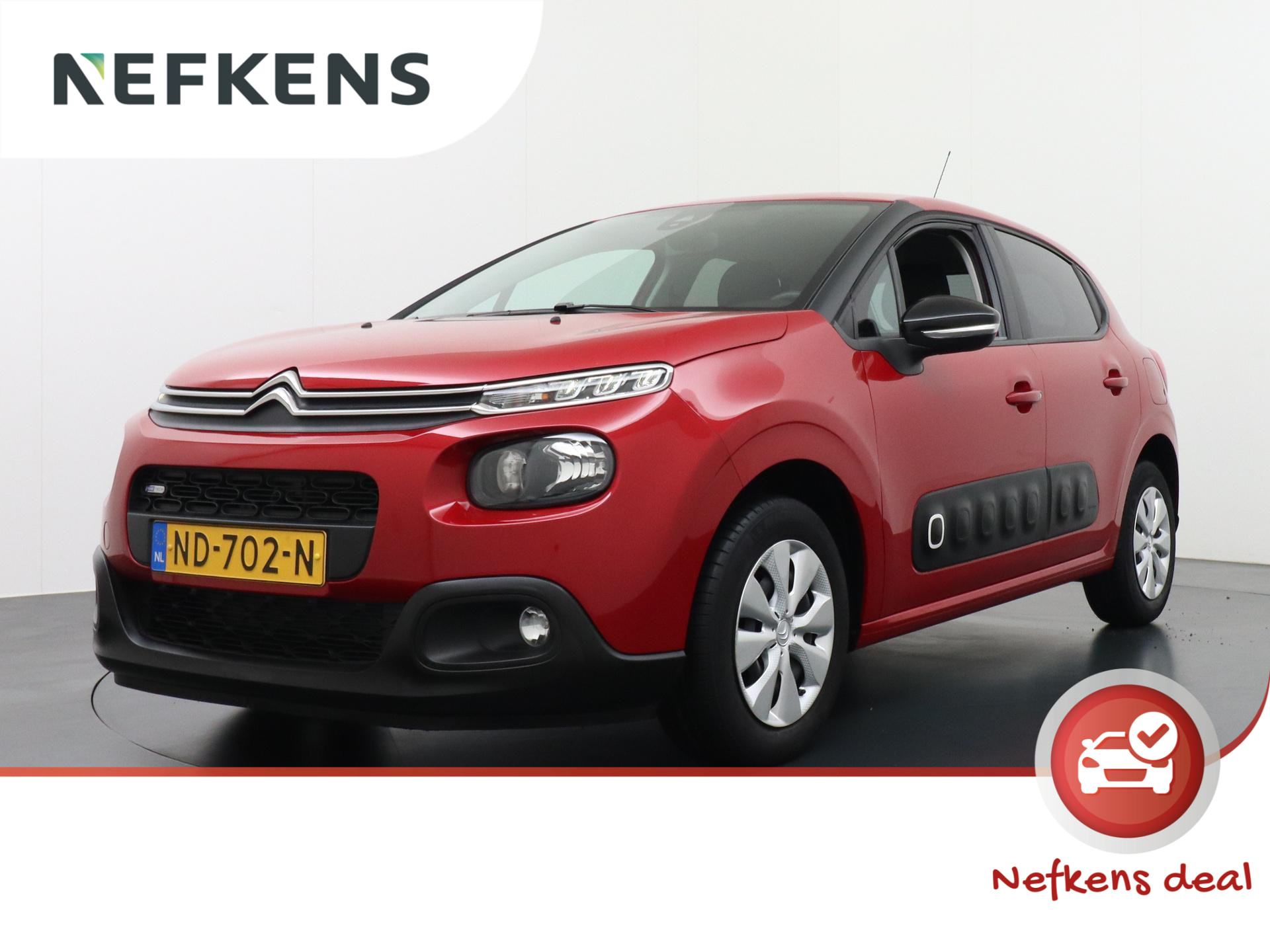 Citroen C3 Feel 82 pk | Navigatie | Parkeersensoren Achter | Bluetooth | LED Dagrijverlichting | Mistlampen Voor | Buitenspiegels Elektrisch Verstel -en Verwarmbaar | Climate Control | Cruise Control | Elektrische Ramen Voor en Achter |